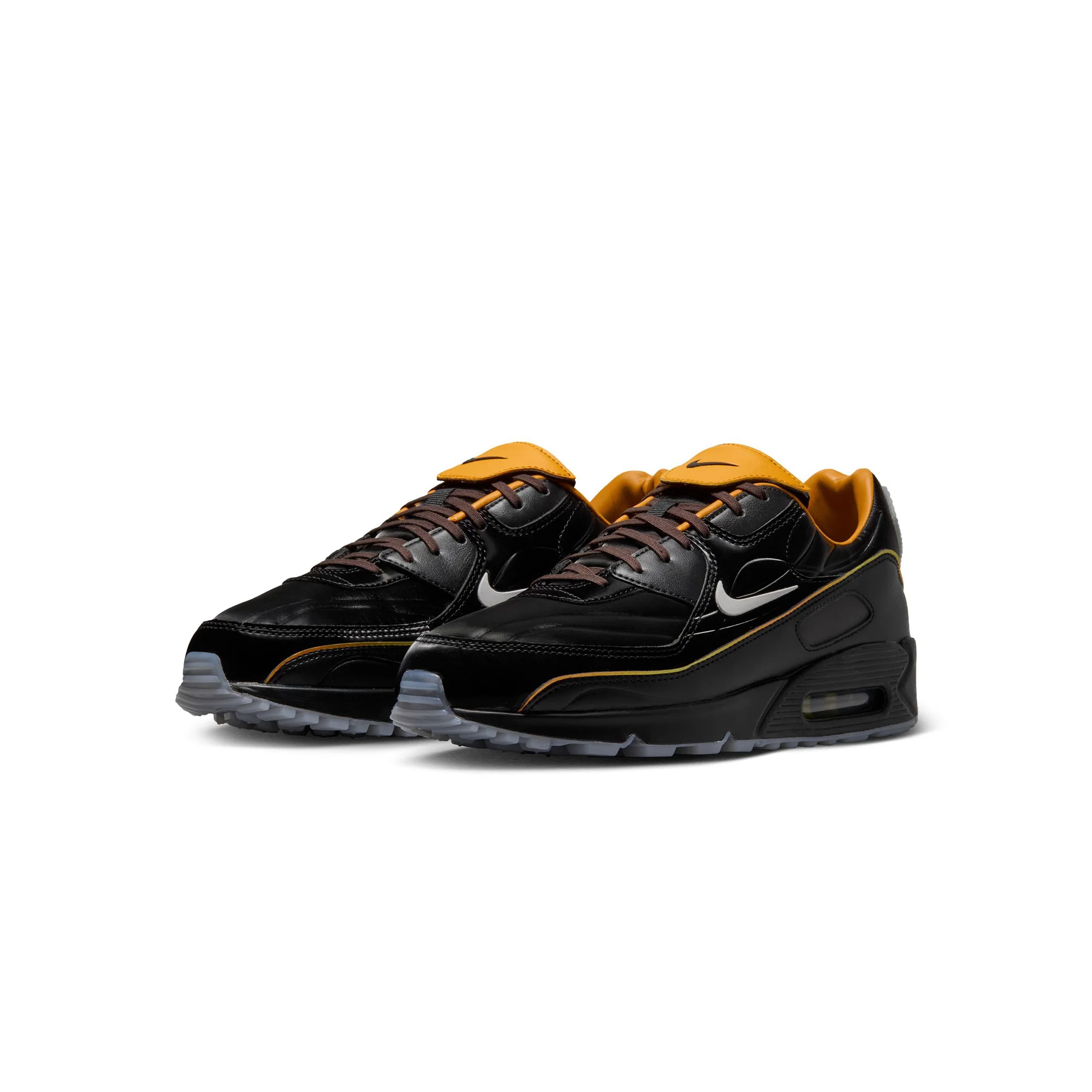 Nike Air Max 90 SE 'Black/White/Gold Leaf' - Image 2