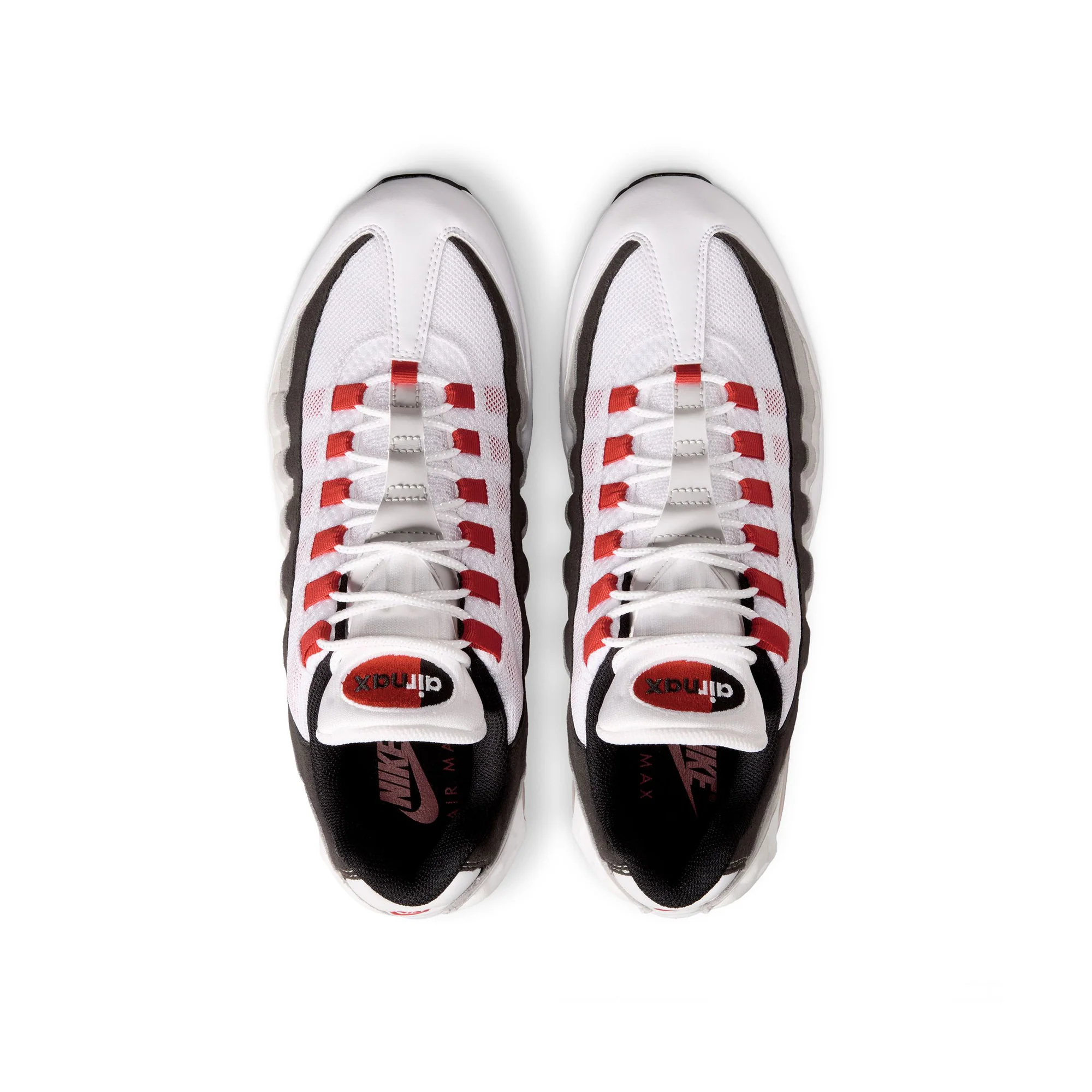 Nike Air Max 95 Big Bubble Premium 'White/Comet Red' - Image 3