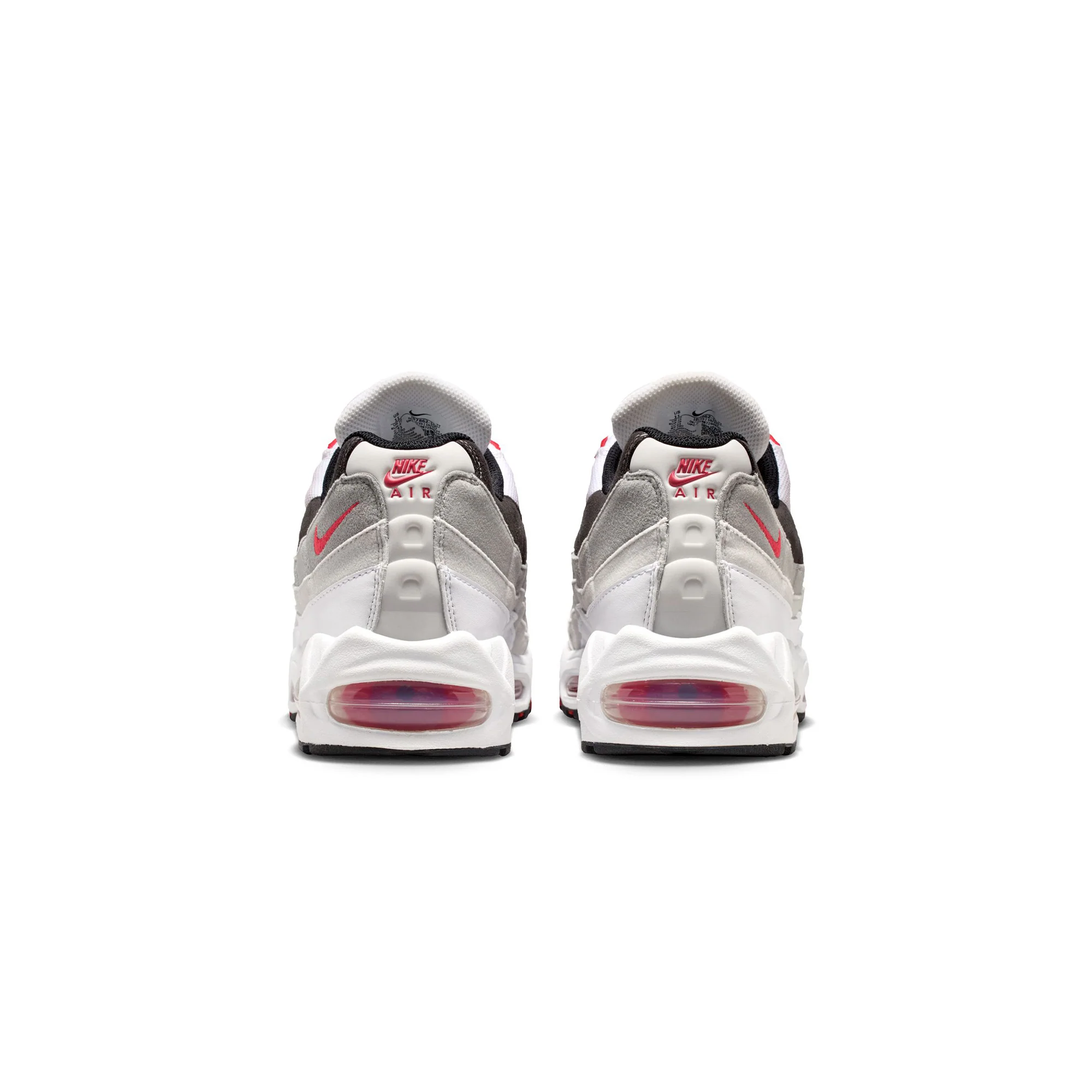 Nike Air Max 95 Big Bubble Premium 'White/Comet Red' - Image 4