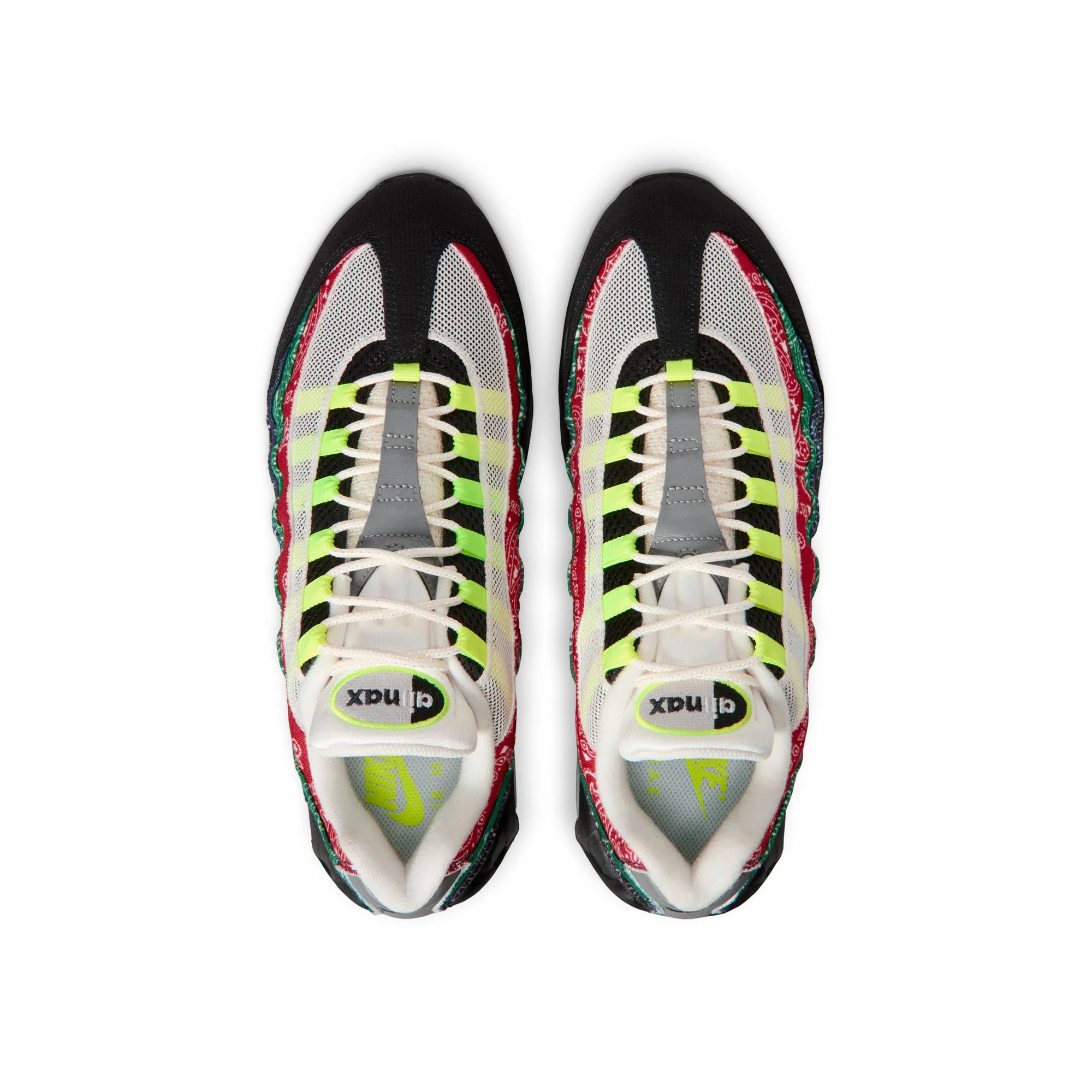 Nike Air Max 95 Big Bubble 'Sail/Volt/University Red' - Image 3