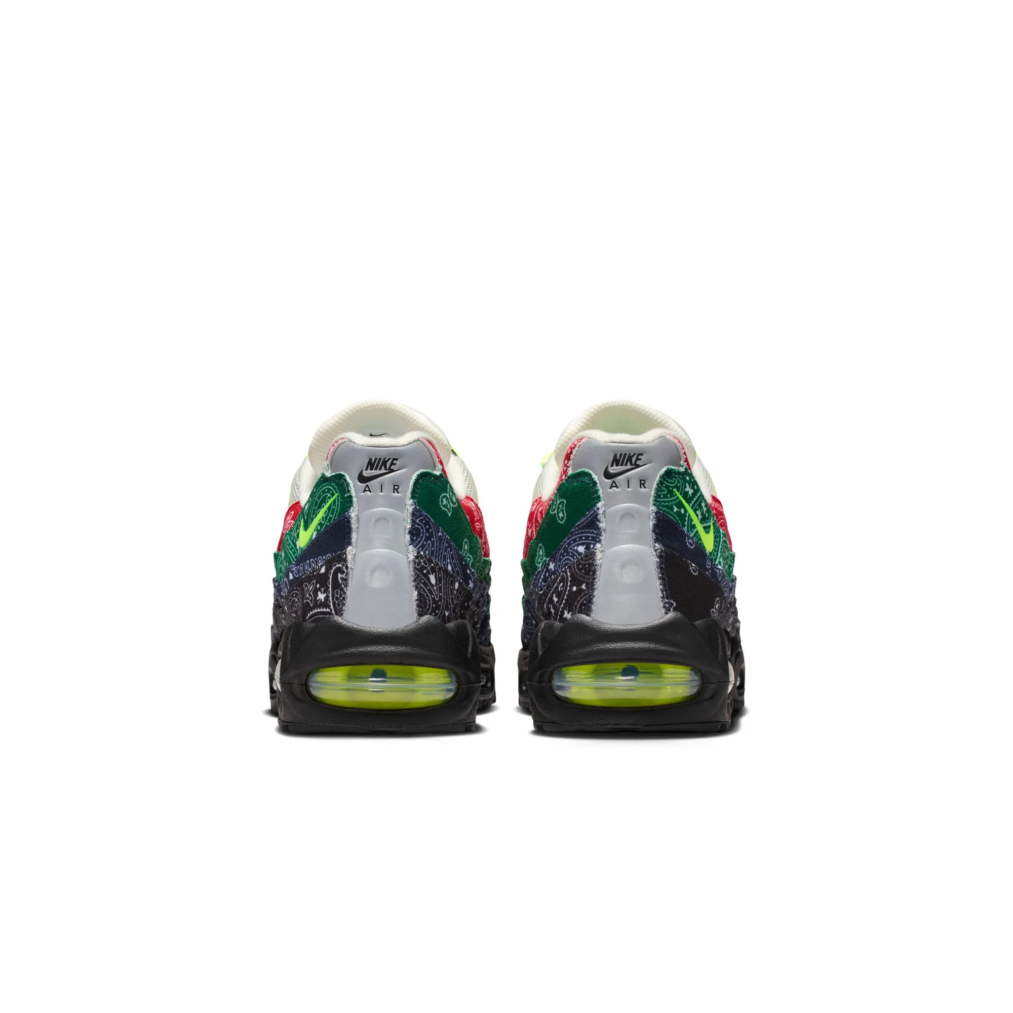 Nike Air Max 95 Big Bubble 'Sail/Volt/University Red' - Image 4