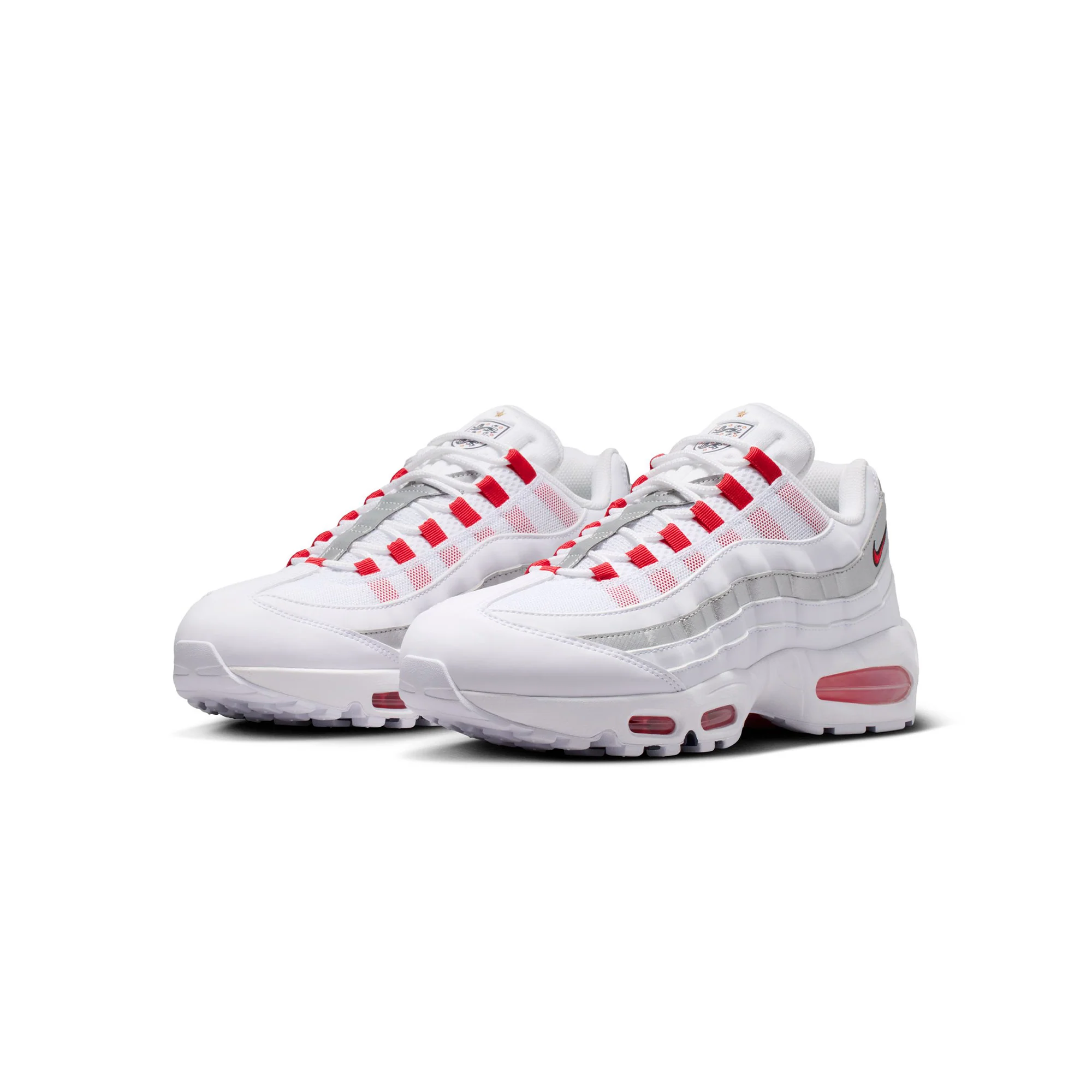 Nike Air Max 95 SE ENGLAND 'White/Speed Red' - Image 2