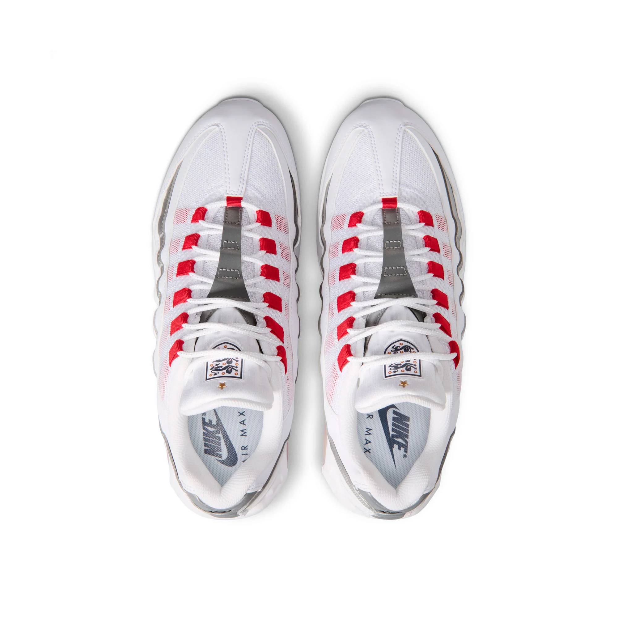 Nike Air Max 95 SE ENGLAND 'White/Speed Red' - Image 3