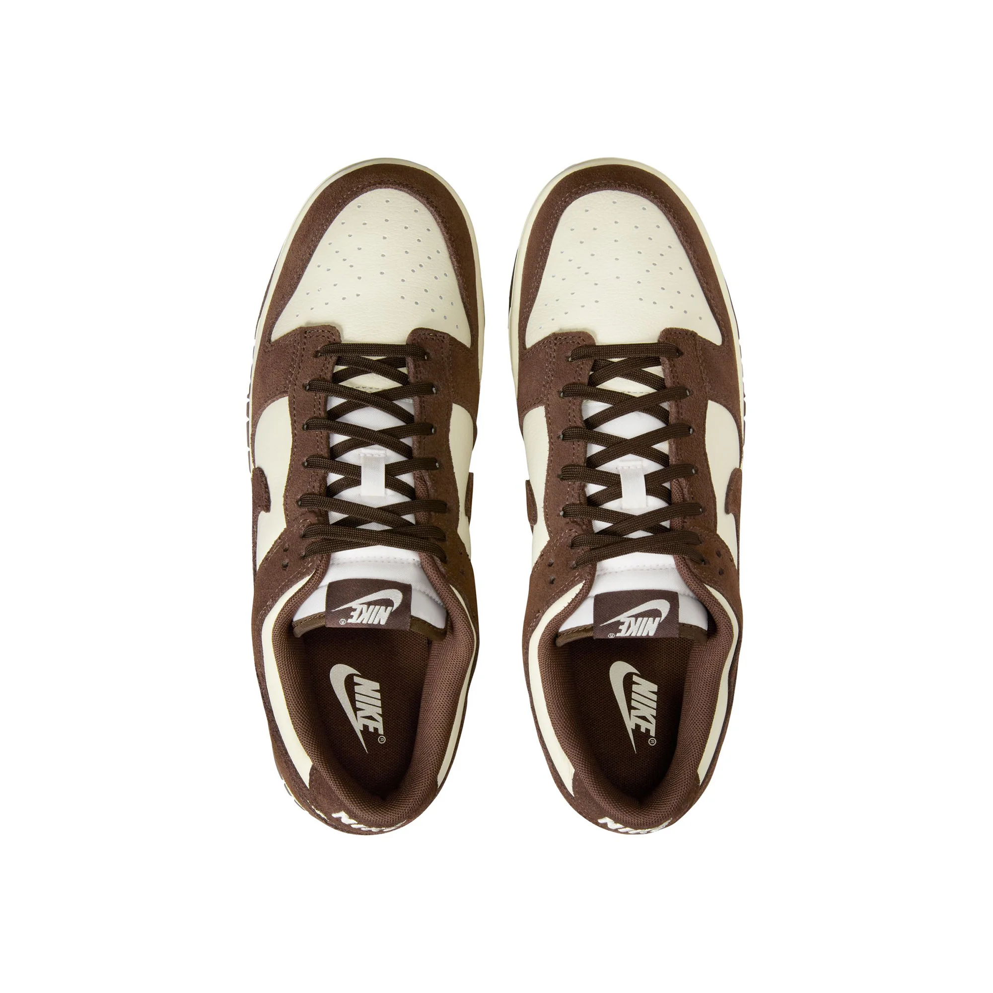Nike Dunk Low Retro SE Leather/Suede 'Pale Ivory/Baroque Brown' - Image 3