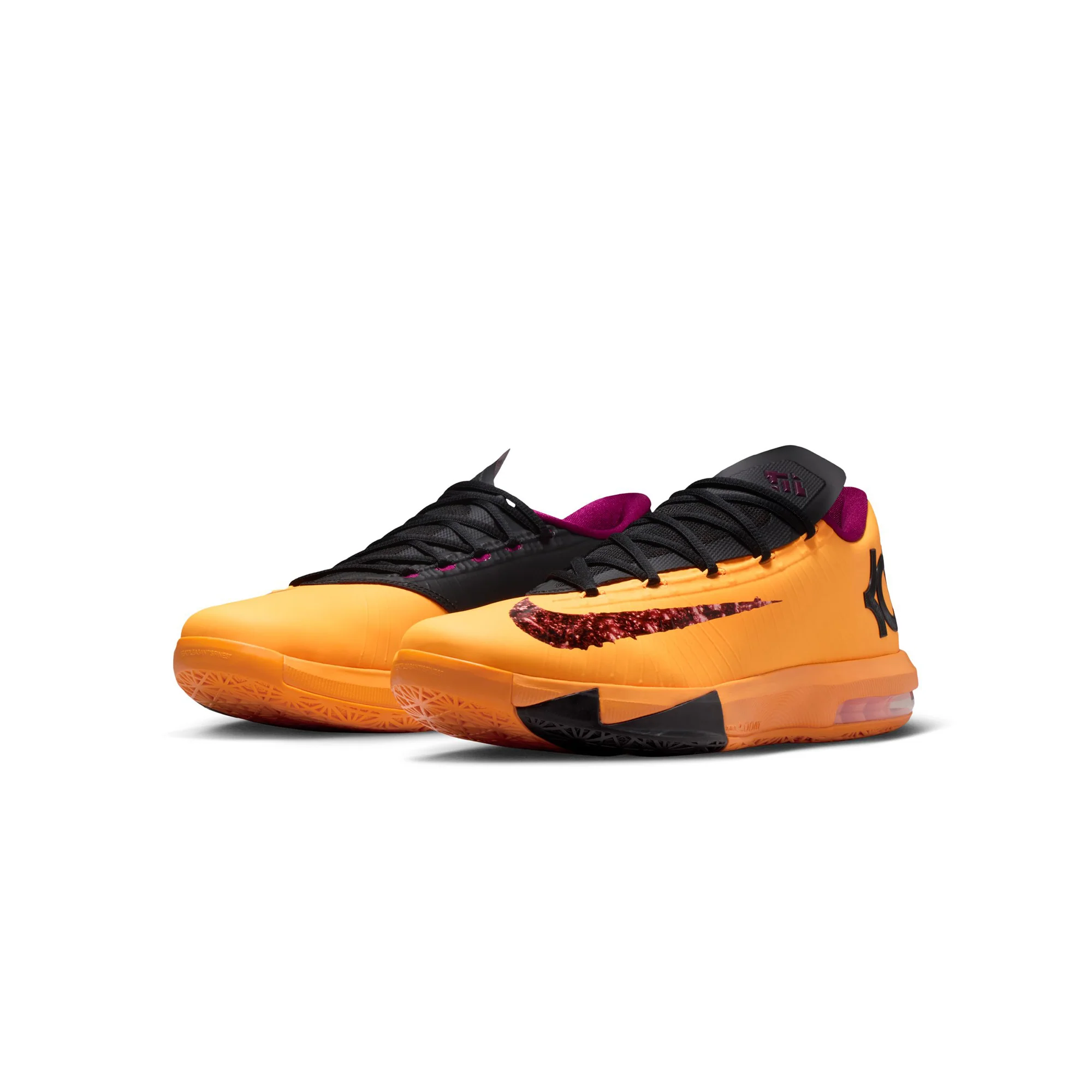 Nike KD VI 'Laser Orange/Raspberry Red' - Image 2