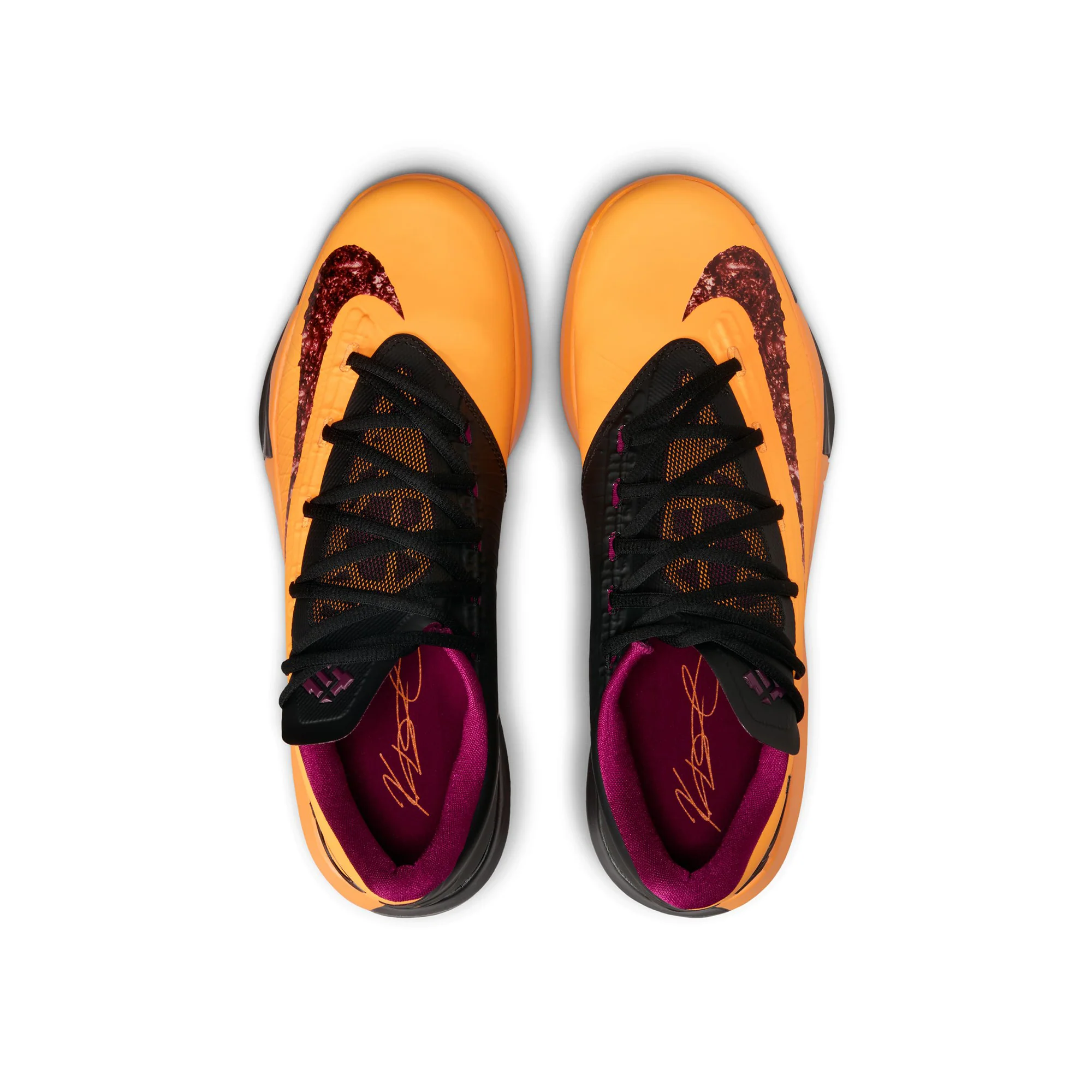 Nike KD VI 'Laser Orange/Raspberry Red' - Image 3