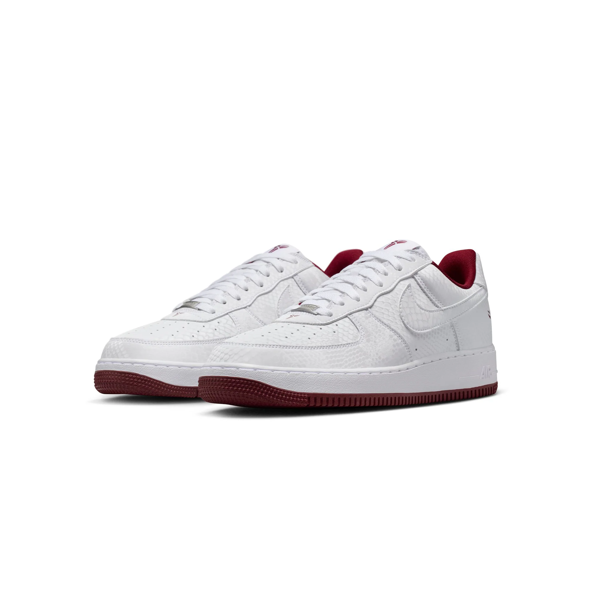 Nike Kobe Air Force 1 'White/Team Red' - Image 2