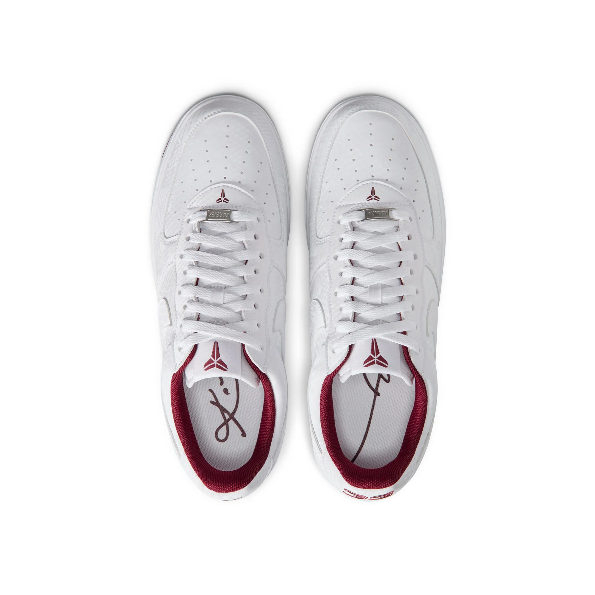 Nike Kobe Air Force 1 'White/Team Red' - Image 3