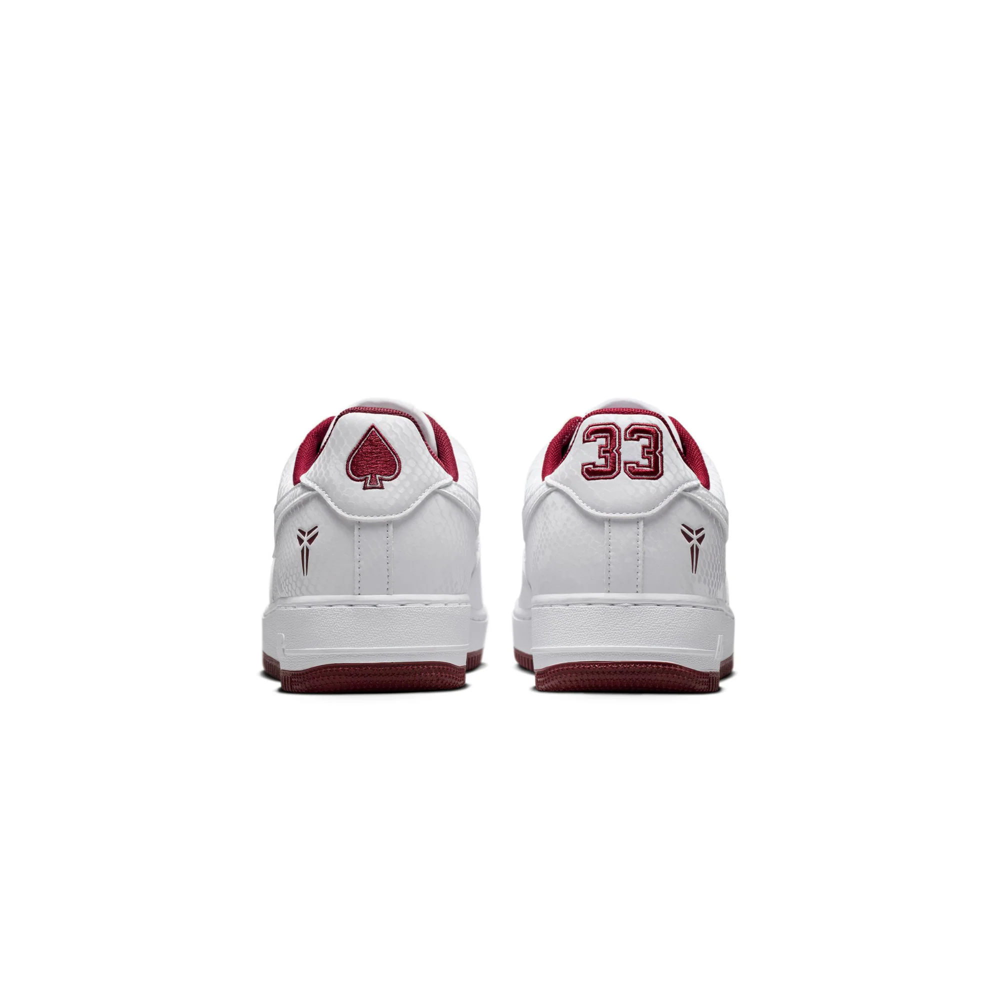 Nike Kobe Air Force 1 'White/Team Red' - Image 4