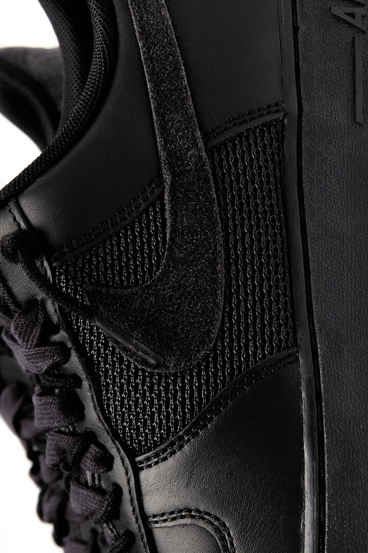 Nike x Slam Jam Air Force 1 Low 'Black' - Image 4