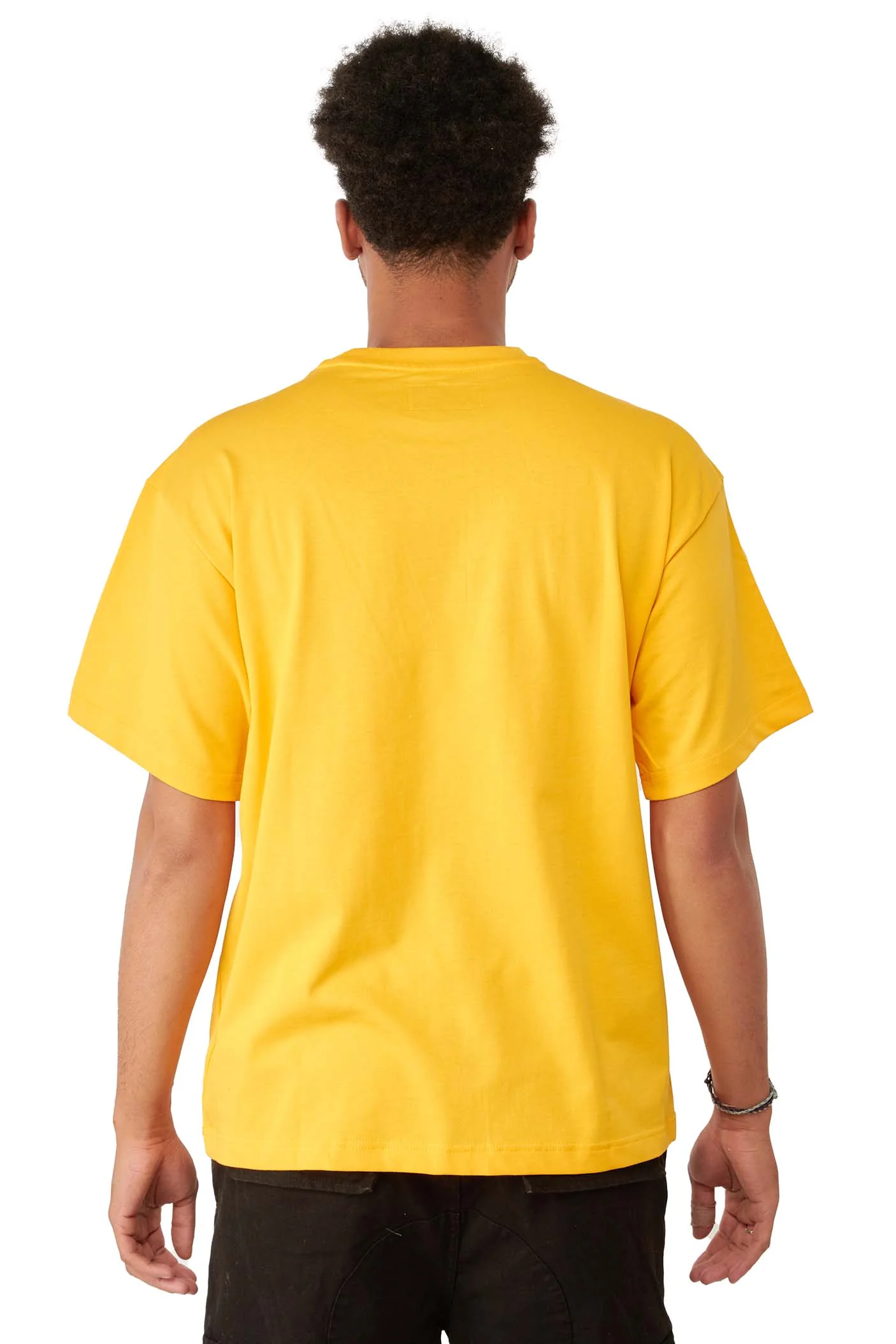 Nike Mens Fearless Phil Tee 'University Gold' - Image 3