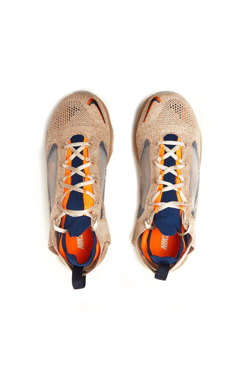 Nike Spark Flyknit 'Tan/Total Orange' - Image 3