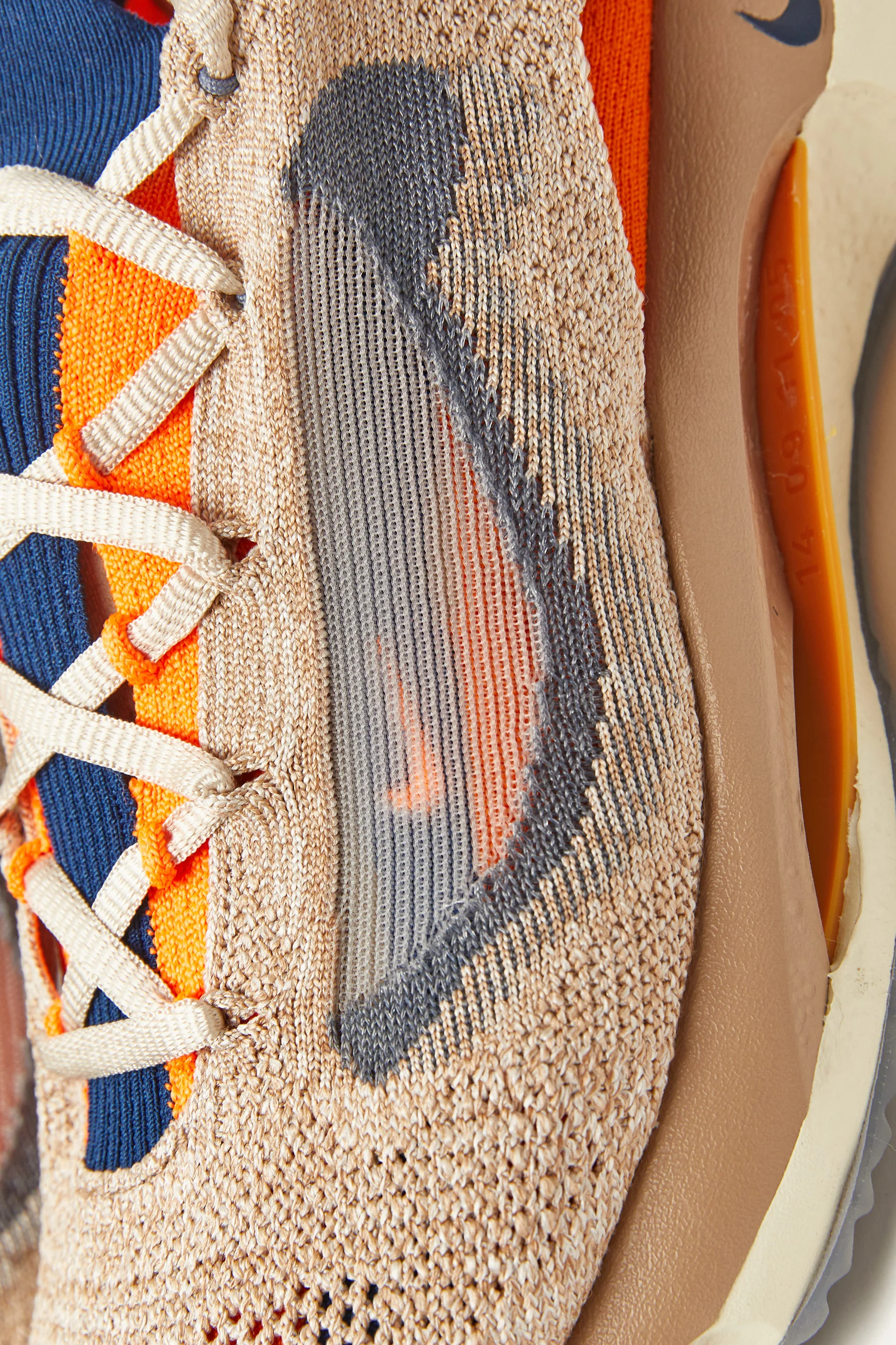 Nike Spark Flyknit 'Tan/Total Orange' - Image 4