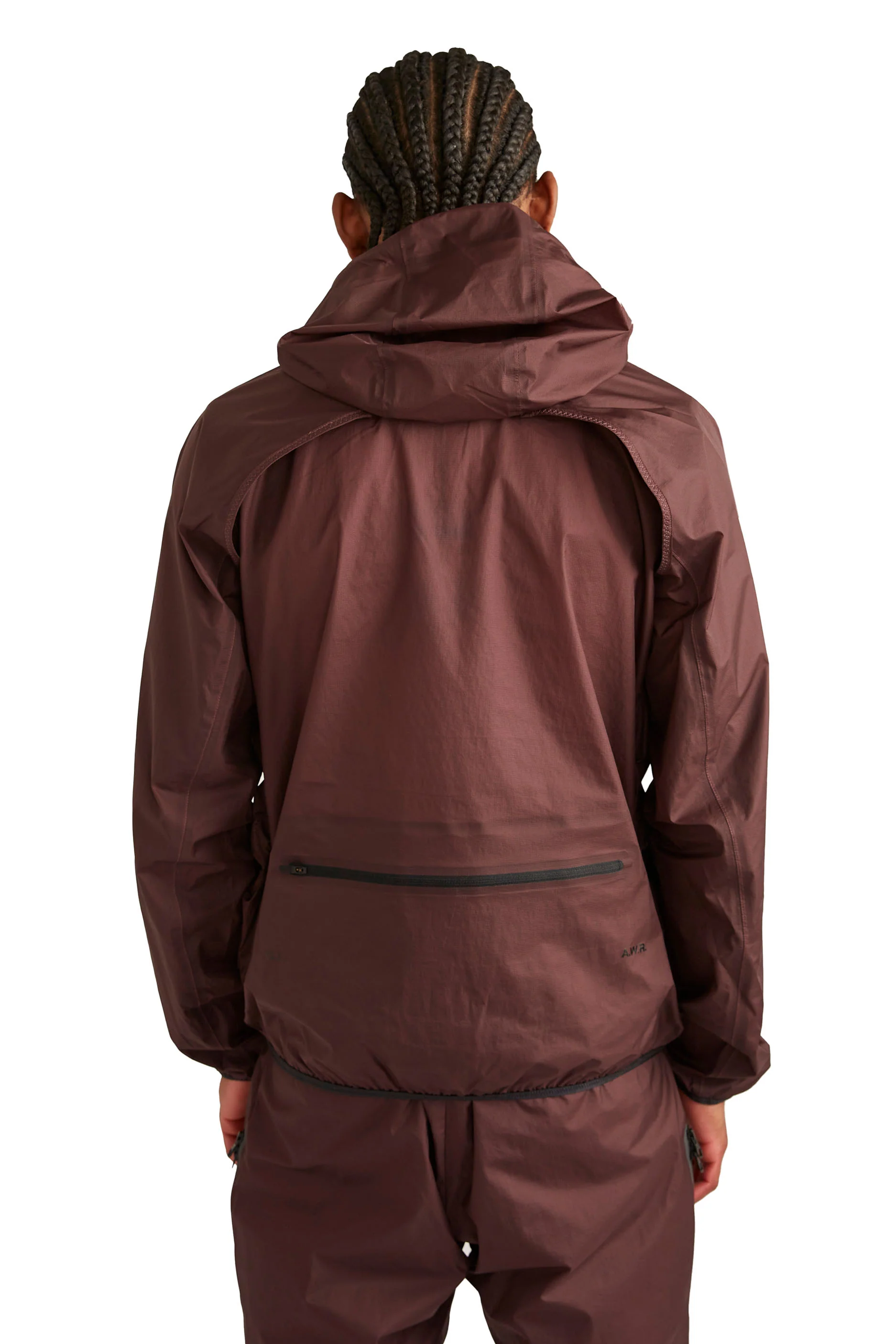 Nike x Nocta M NRG Track Jacket 'Dark Wine/Black' - Image 3