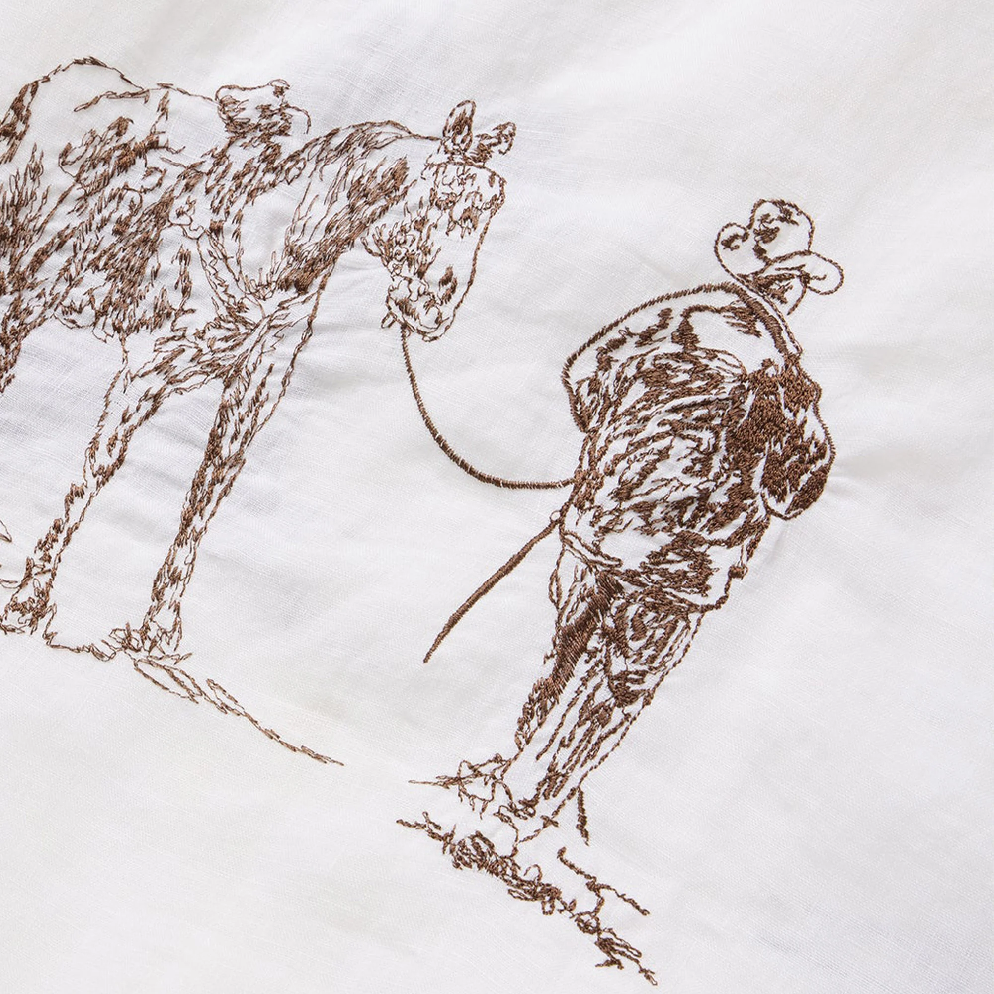 One of These Days Remember Me Camp Shirt 'Ivory' - Image 3