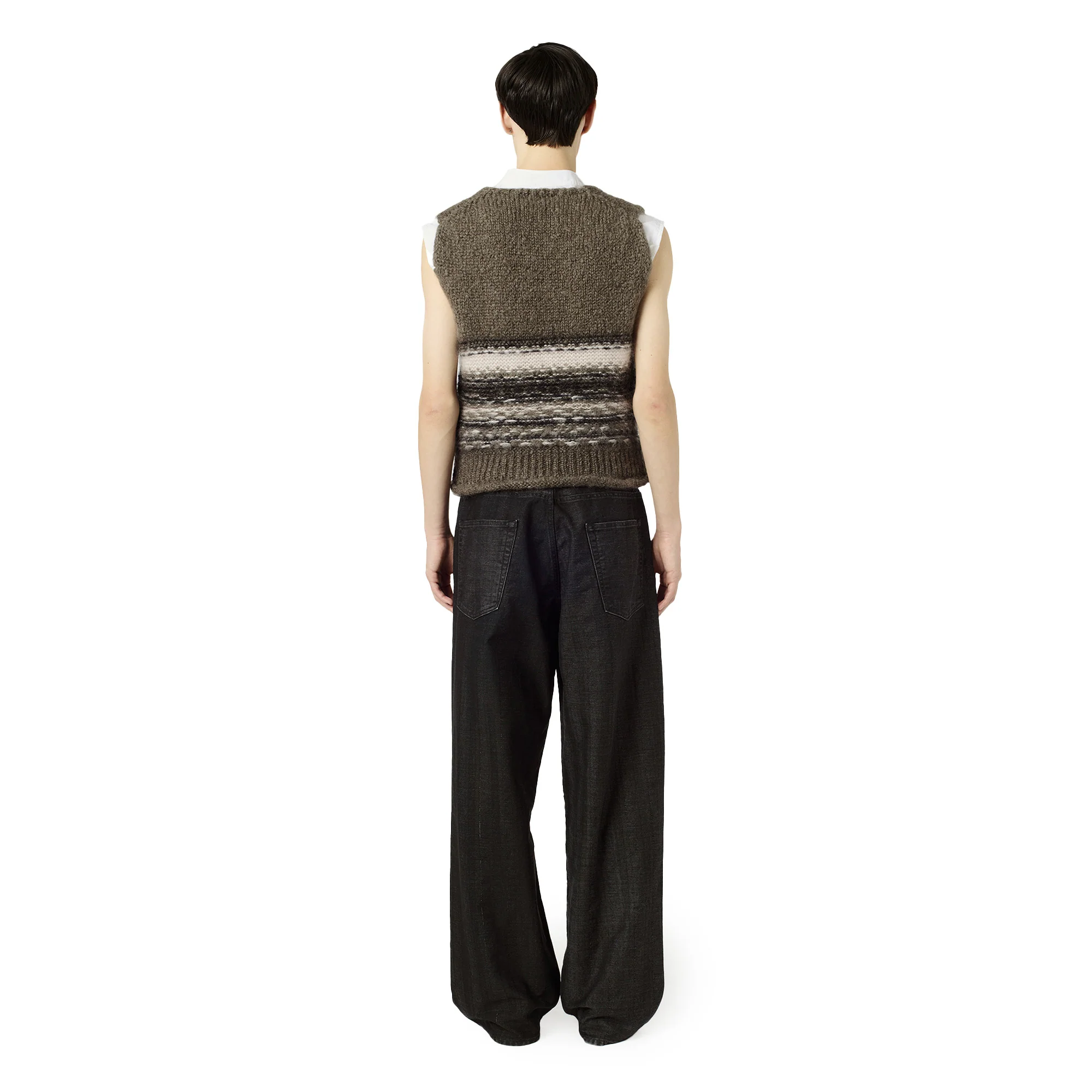 Our Legacy Pleaser Tank 'Blur Fair Isle' - Image 4
