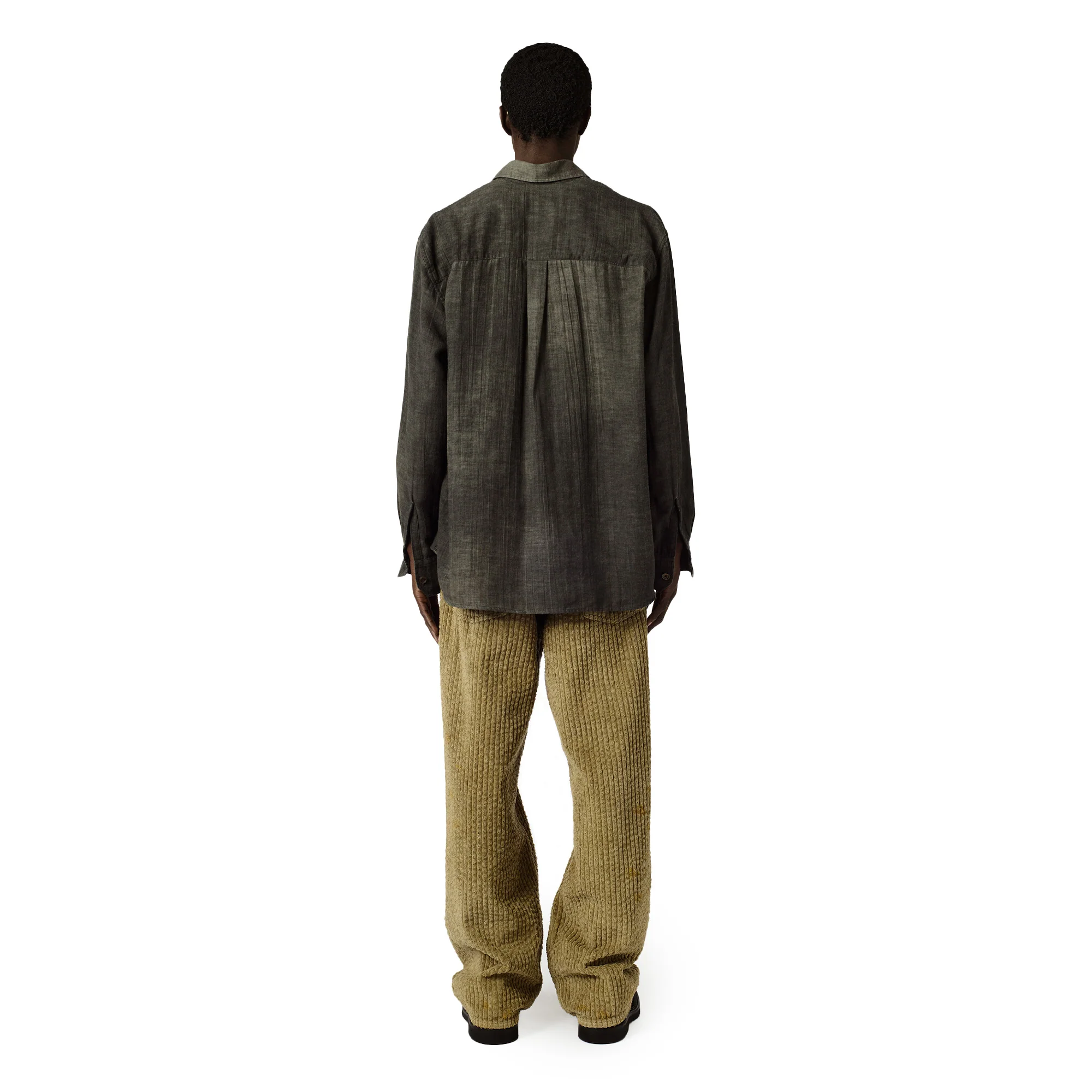 Our Legacy Sparse Cotton Above Shirt 'Dark Cloud' - Image 4