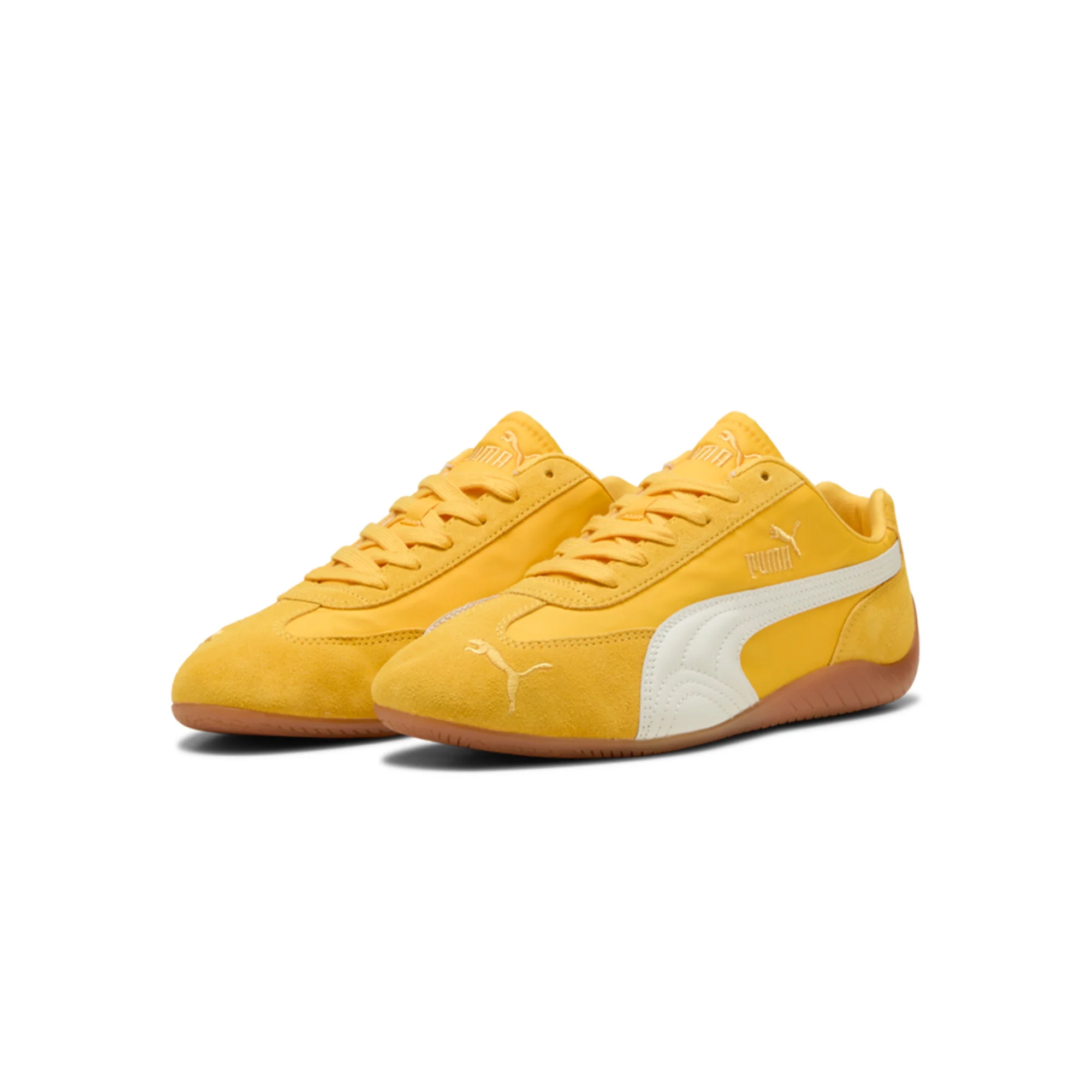 Puma Speedcat Nylon 'Yellow Sizzle/White' - Image 2