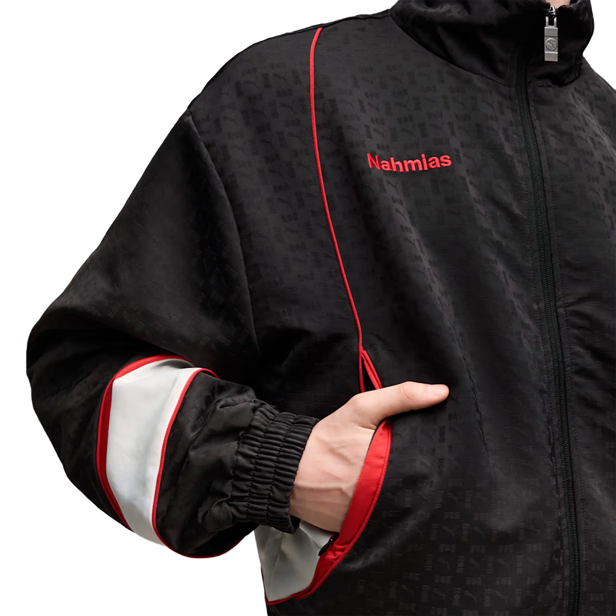 Puma x Nahmias Track Jacket 'Black' - Image 3