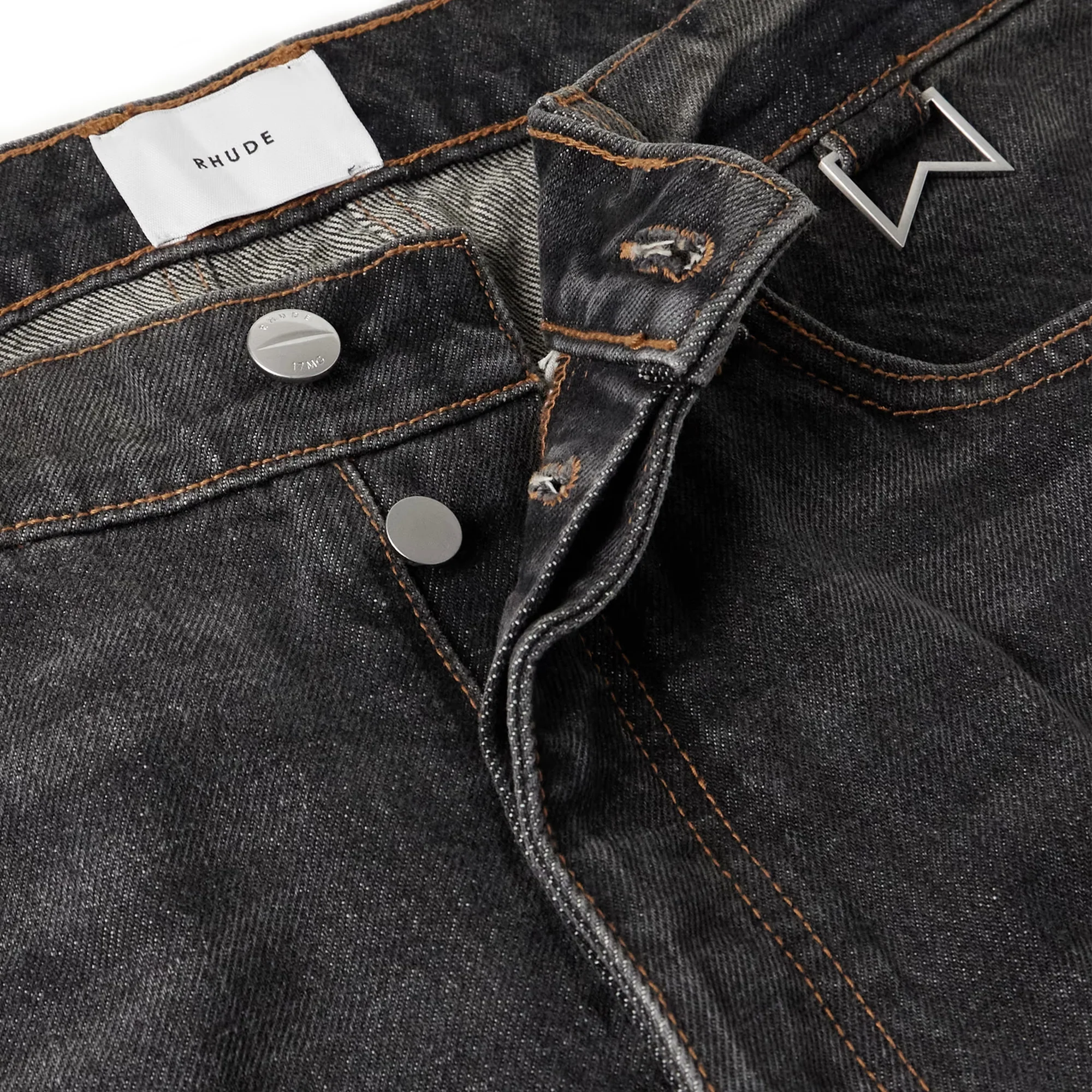 Rhude 90s Traxedo Denim 'Angoura Black' - Image 3