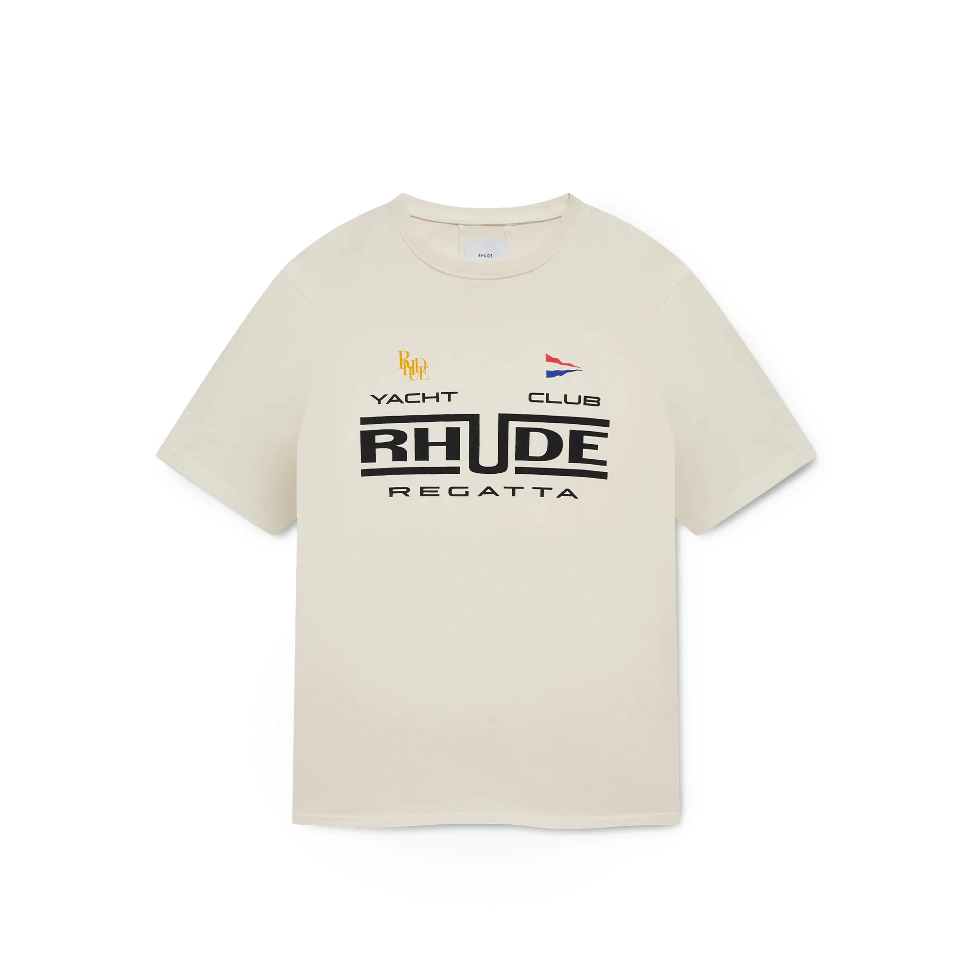 Rhude Regatta Club Tee 'Vintage White/Green'