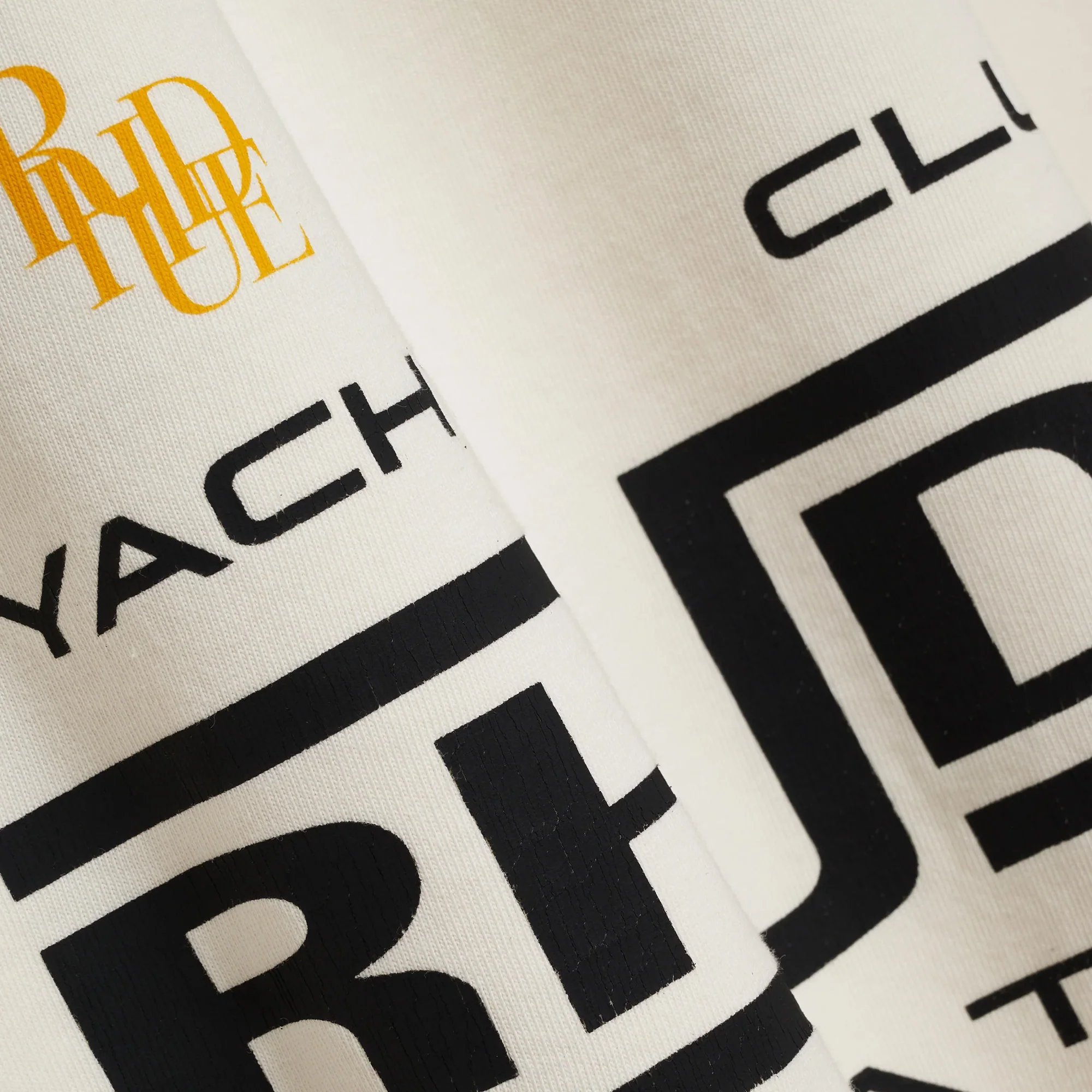 Rhude Regatta Club Tee 'Vintage White/Green' - Image 3