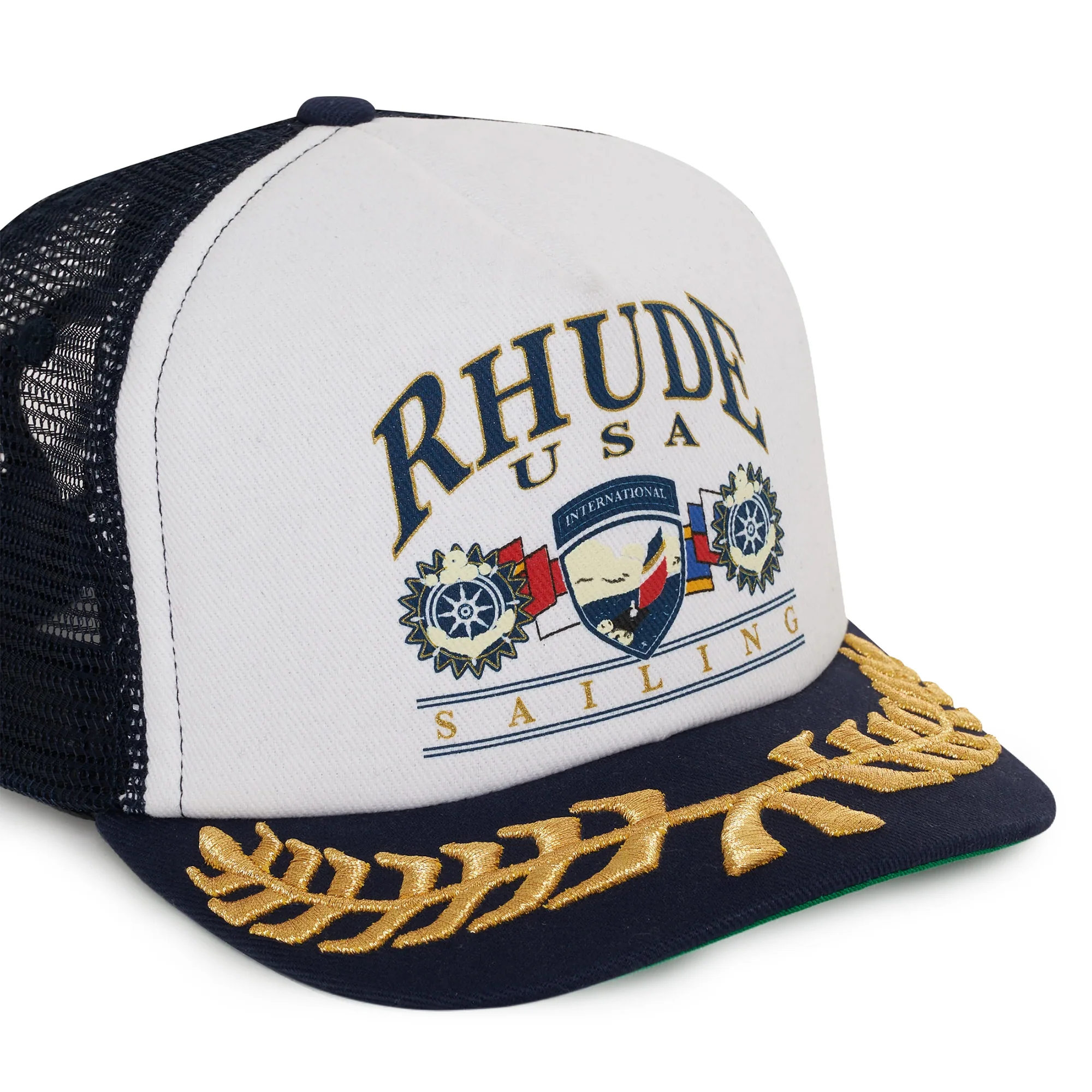 Rhude USA Sailing Icon Hat 'Navy' - Image 3