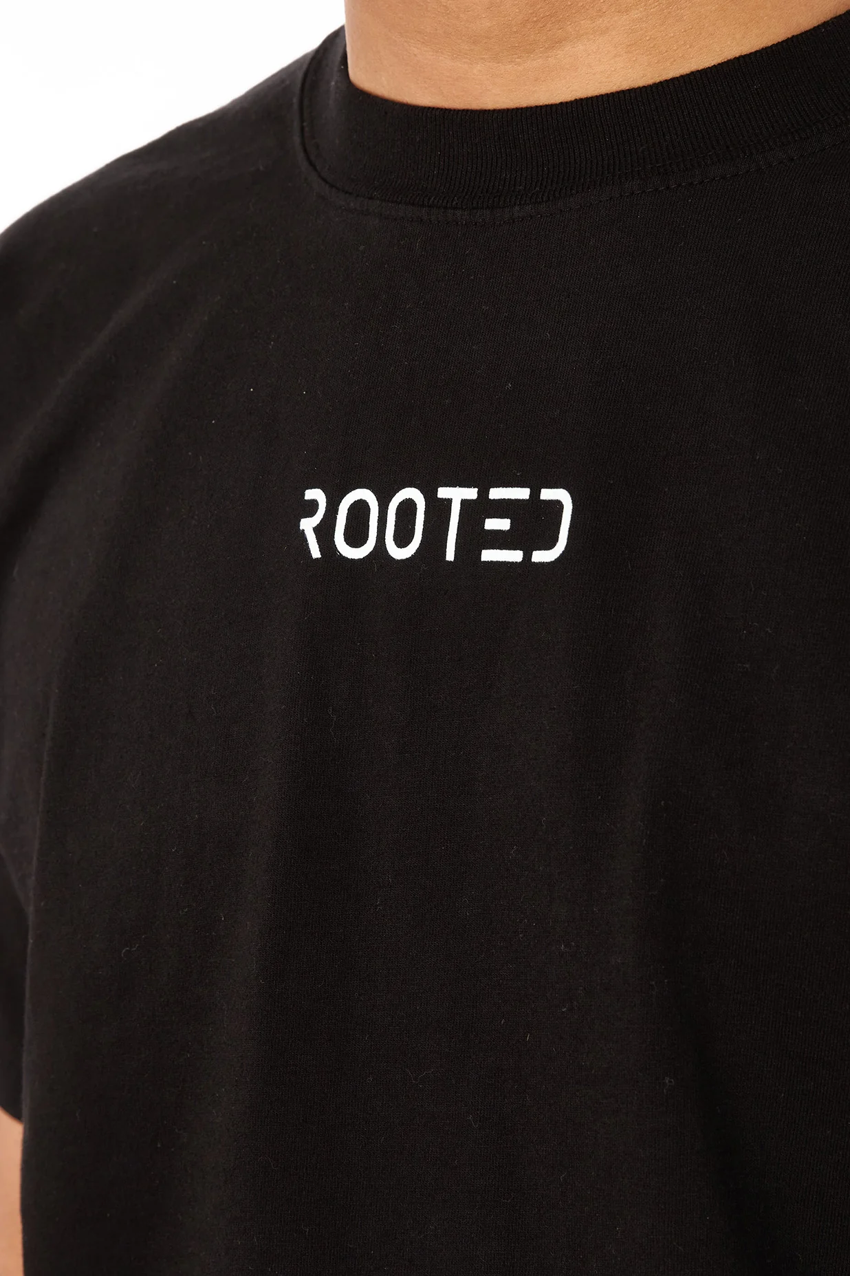 ROOTED Shop Tee 'Black' - Image 4