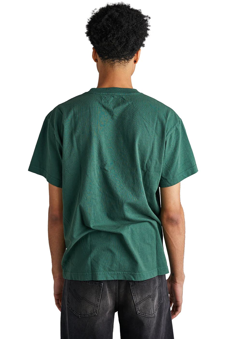 ROOTED Shop Tee 'Dark Green' - Image 3