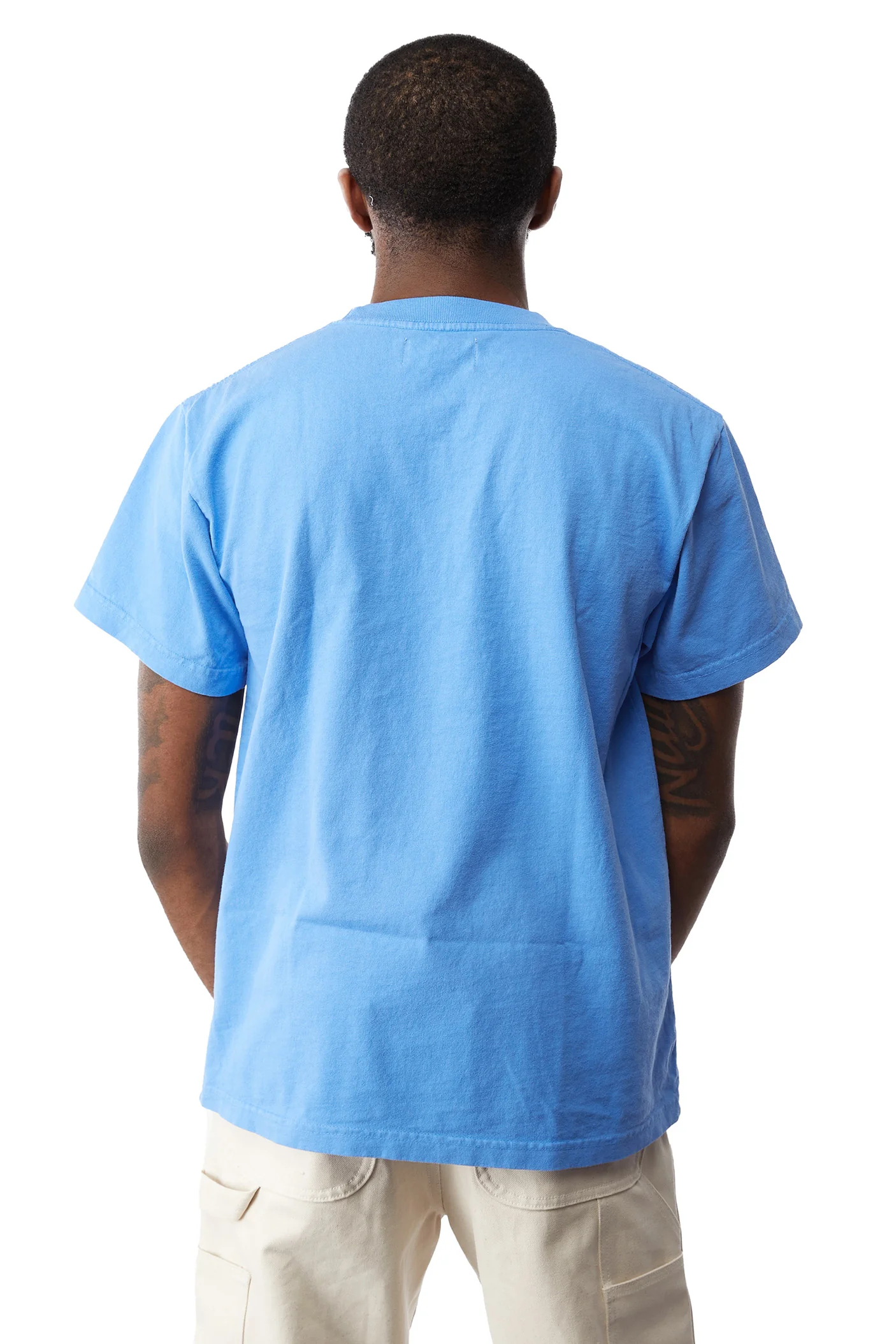 ROOTED x Titans Anime Tee 'Light Blue' - Image 3