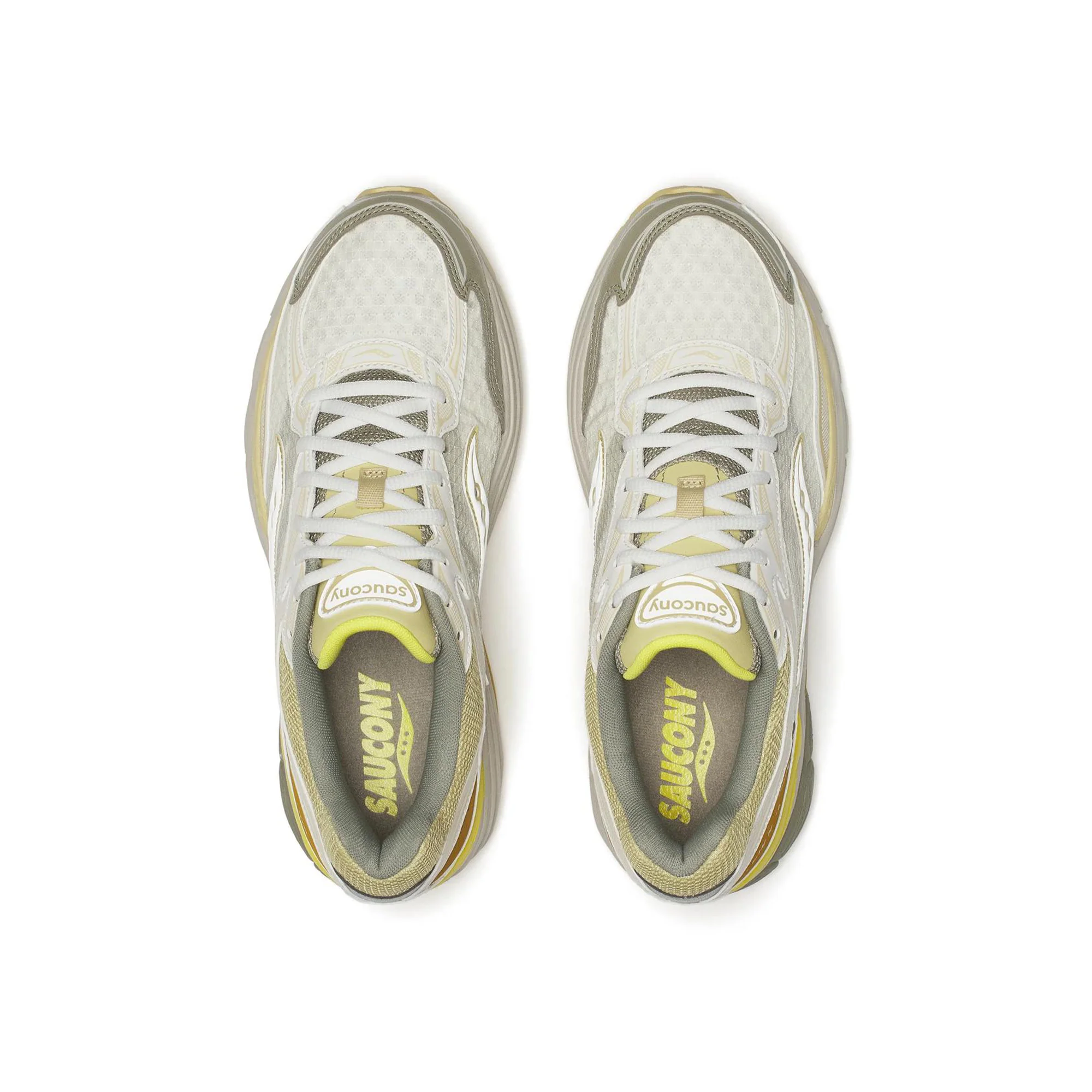 Saucony Progrid Omni 9 'Ivory/Moss - Image 3
