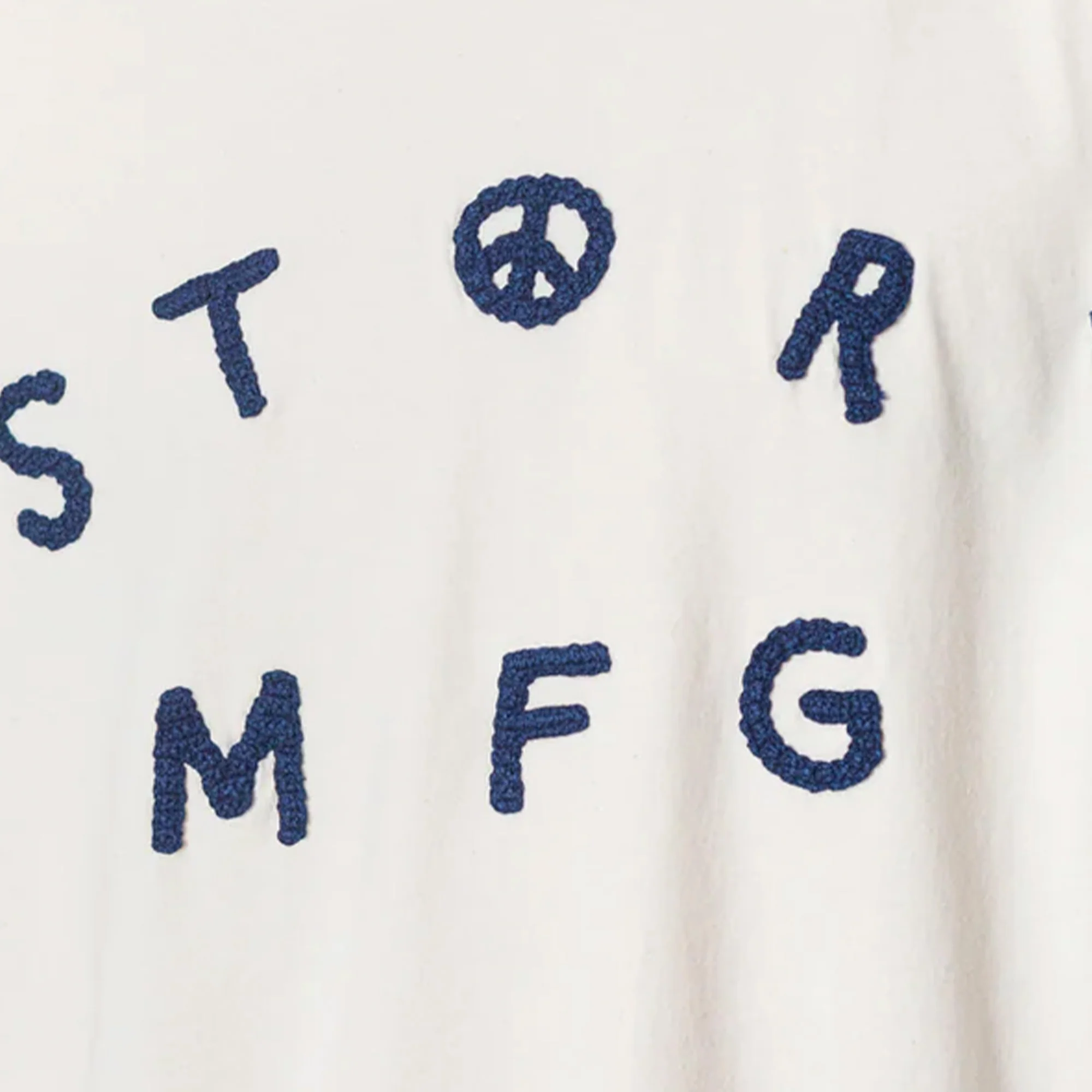 Story Mfg Grateful Tee 'Crochet Peace' - Image 3