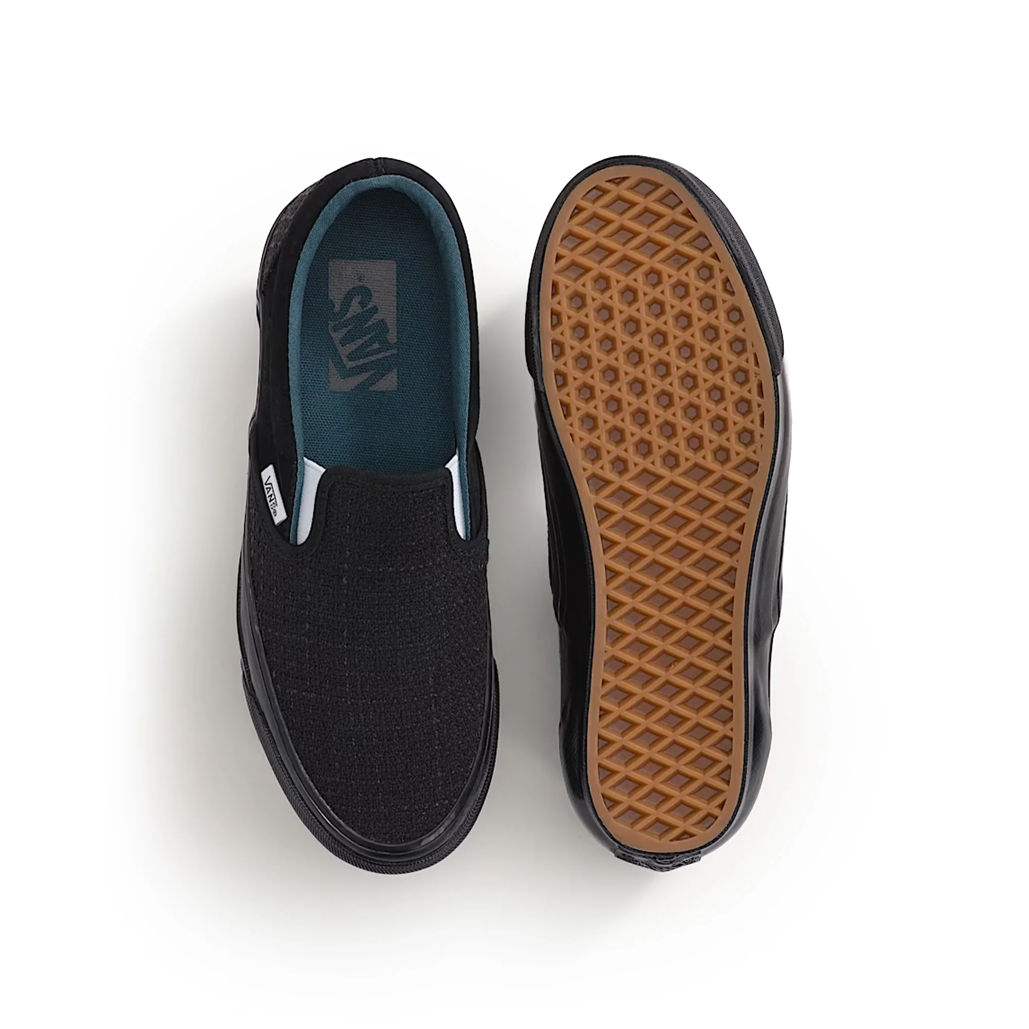 Vans FU LX Classic Slip-On 98 Tweed 'Black' - Image 3