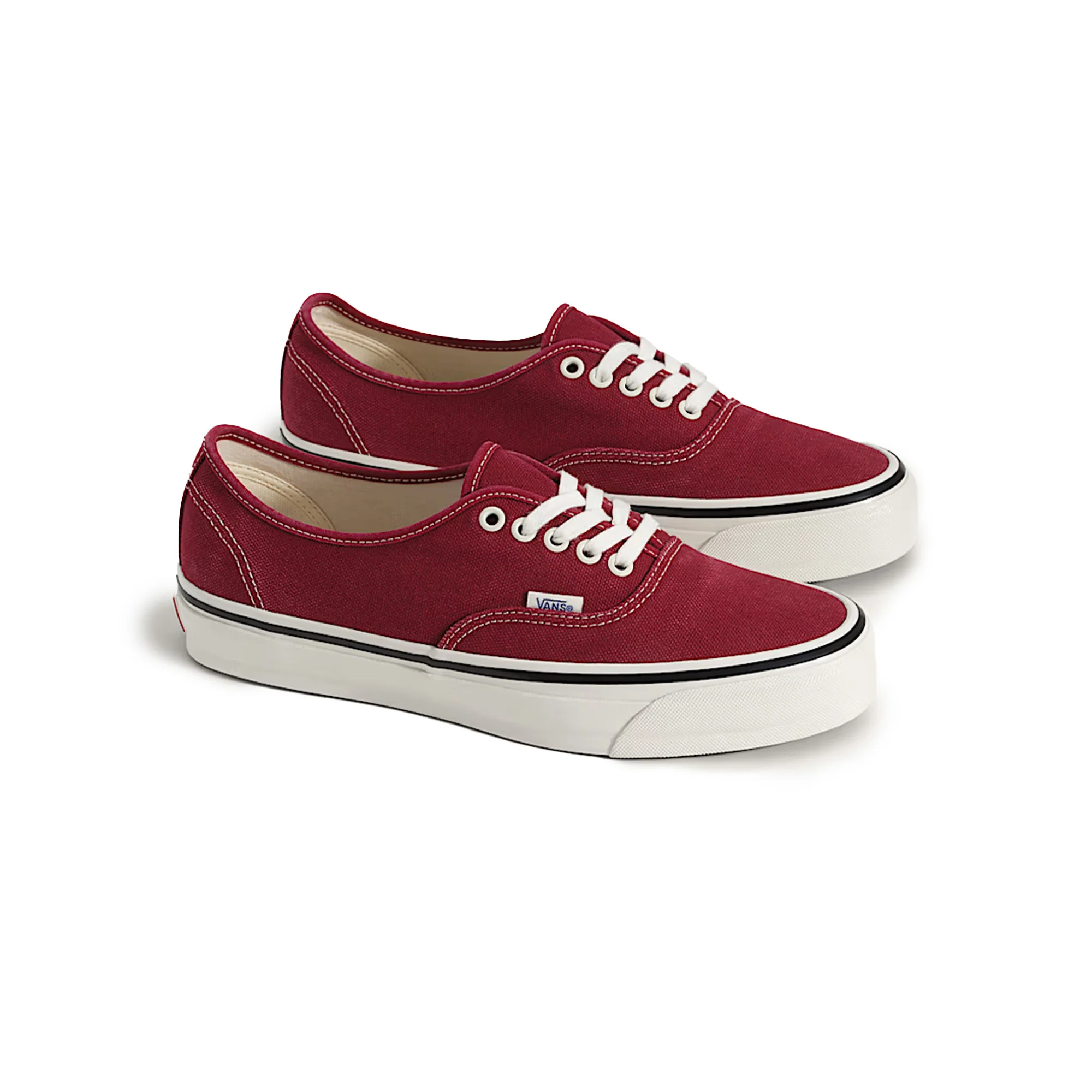 Vans LX Authentic 44 Duck Canvas 'Bordeaux' - Image 2