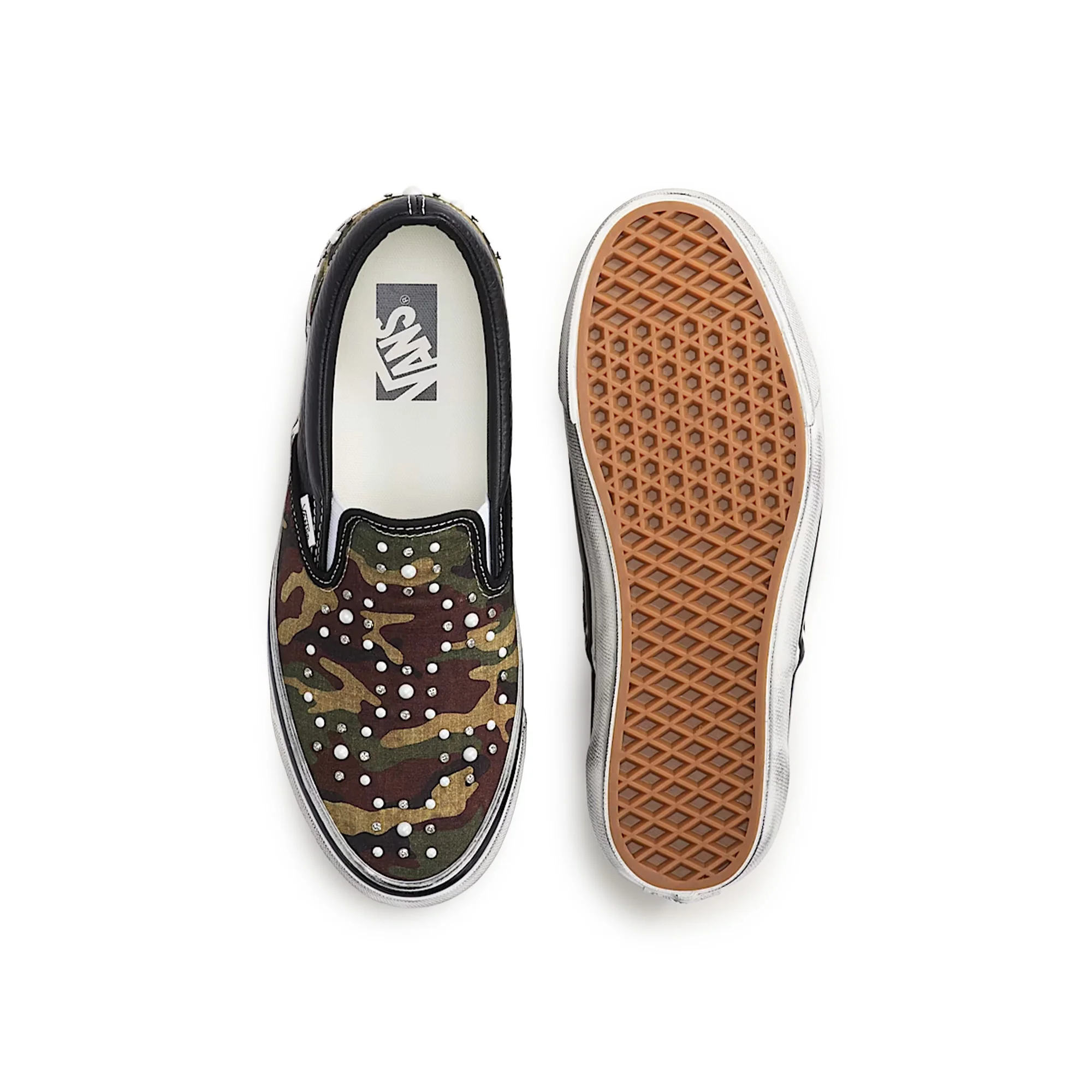 Vans LX Classic Slip-On 98 'Pearlized Camo/Black' - Image 3