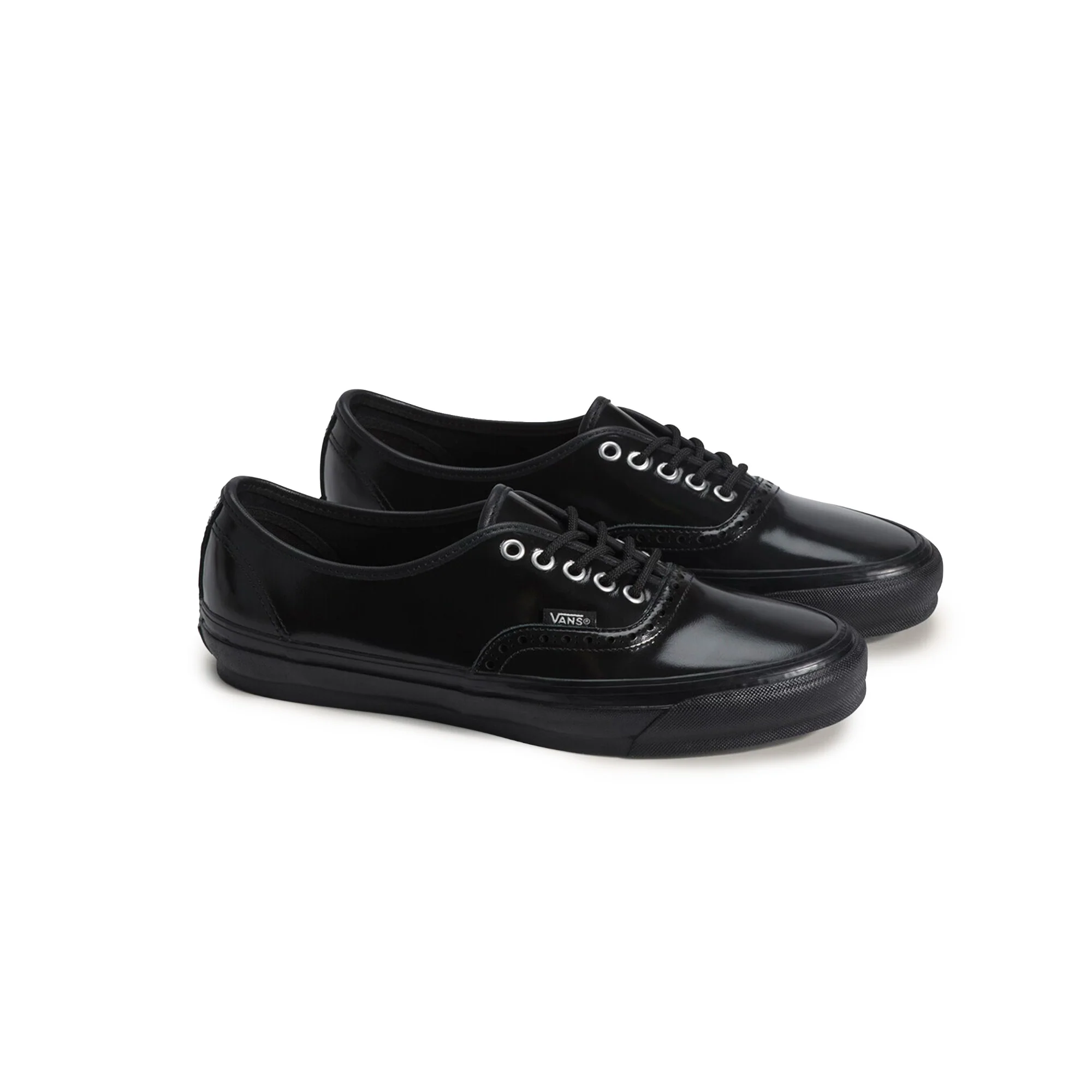 Vans OTW Authentic 44 Siped Vibram Glosses Leather 'Brogue Black/Black' - Image 2