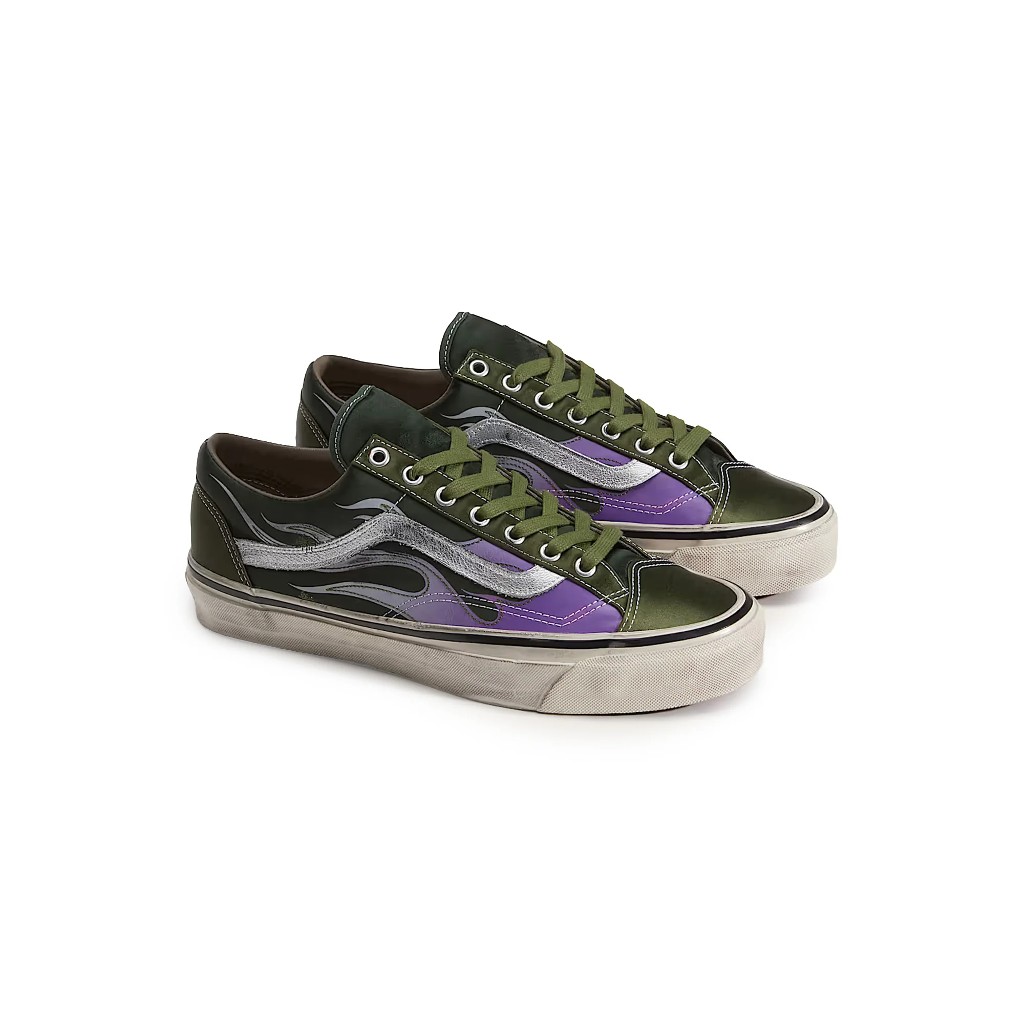 Vans OTW LX Old Skool 36 Archive Flame 'Green' - Image 2