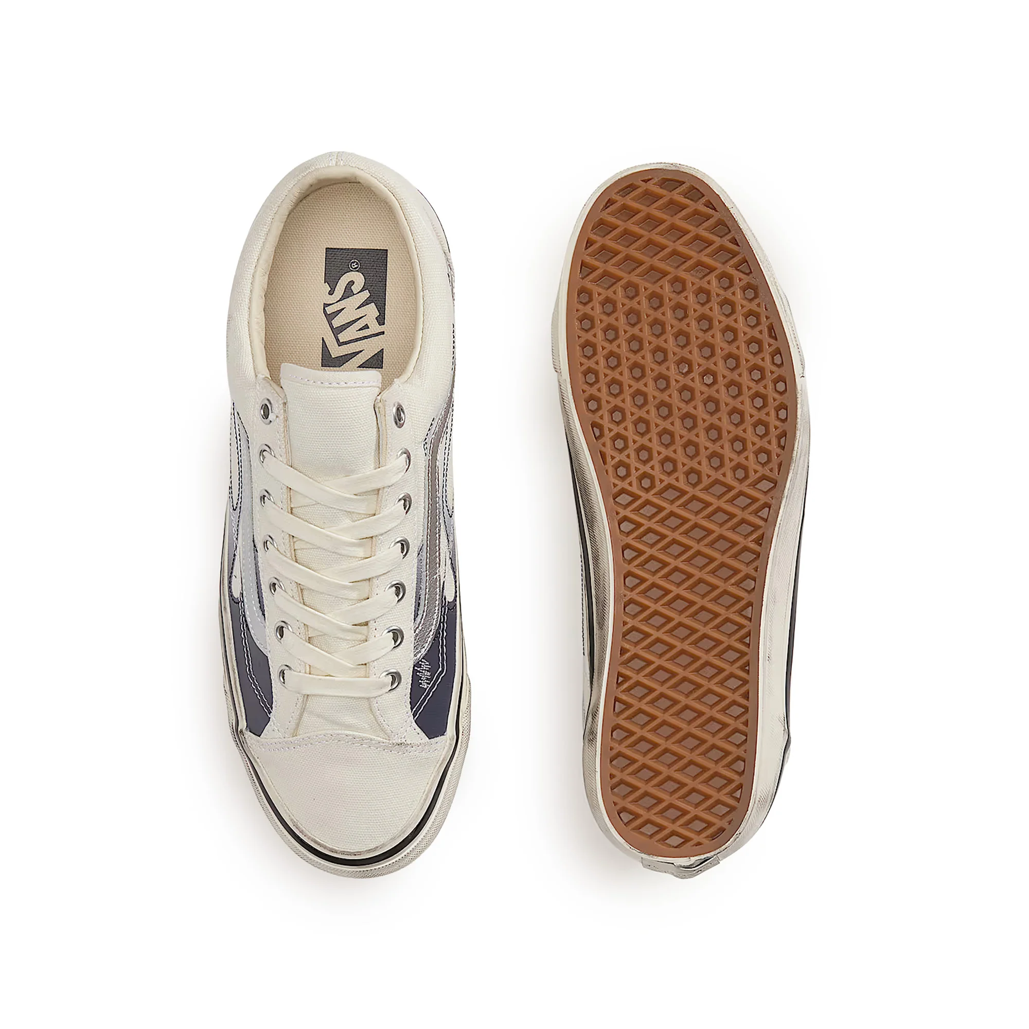 Vans OTW LX Old Skool 36 Archive Flame 'Marshmallow' - Image 2