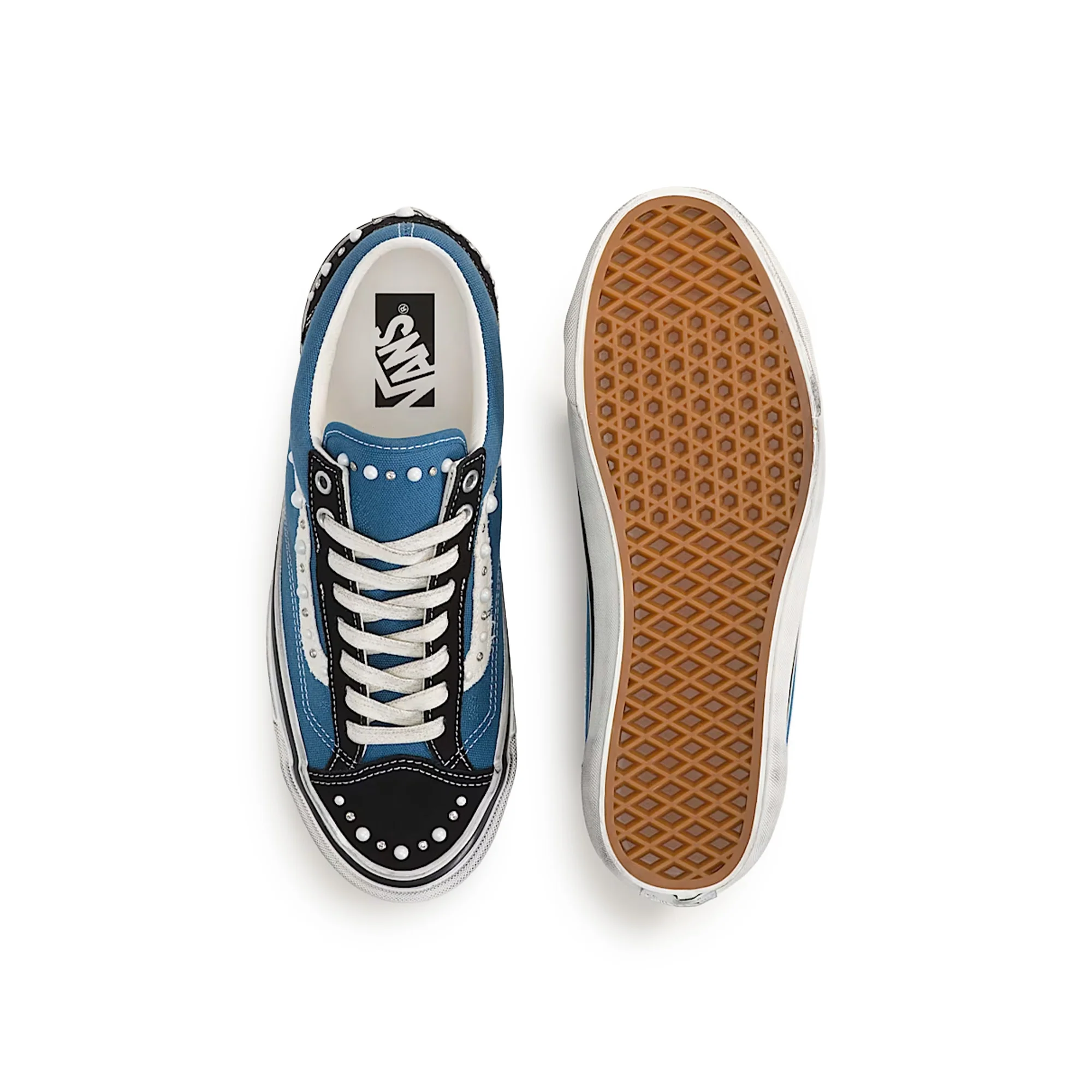 Vans OTW LX Old Skool 36 Pearlized 'Black/Navy' - Image 3