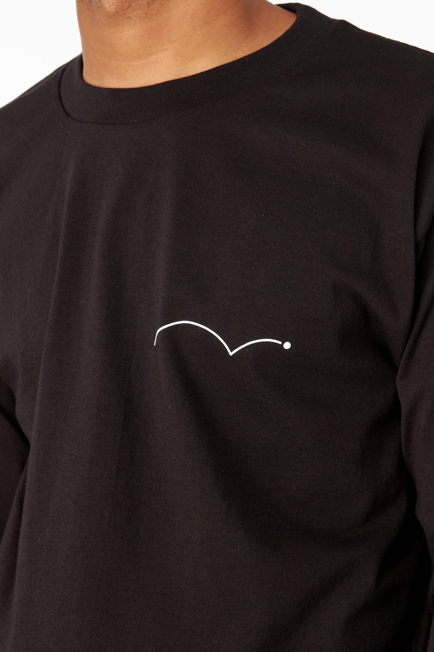 WHIM Mens Bouncing Ball LS Tee 'Black' - Image 4