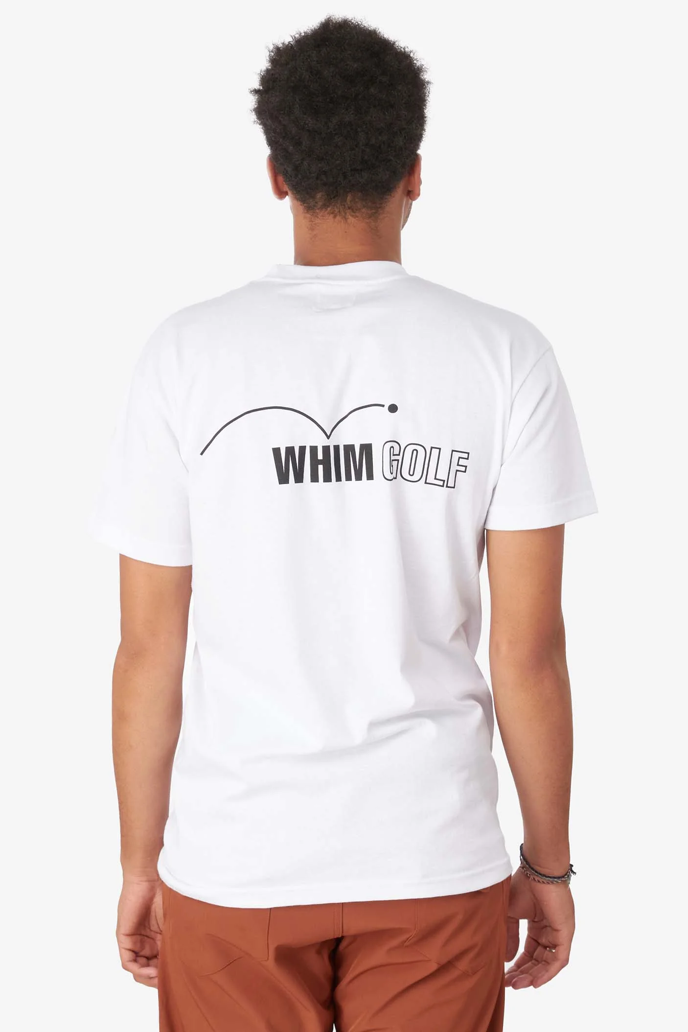WHIM Mens Bouncing Ball Tee 'White' - Image 3