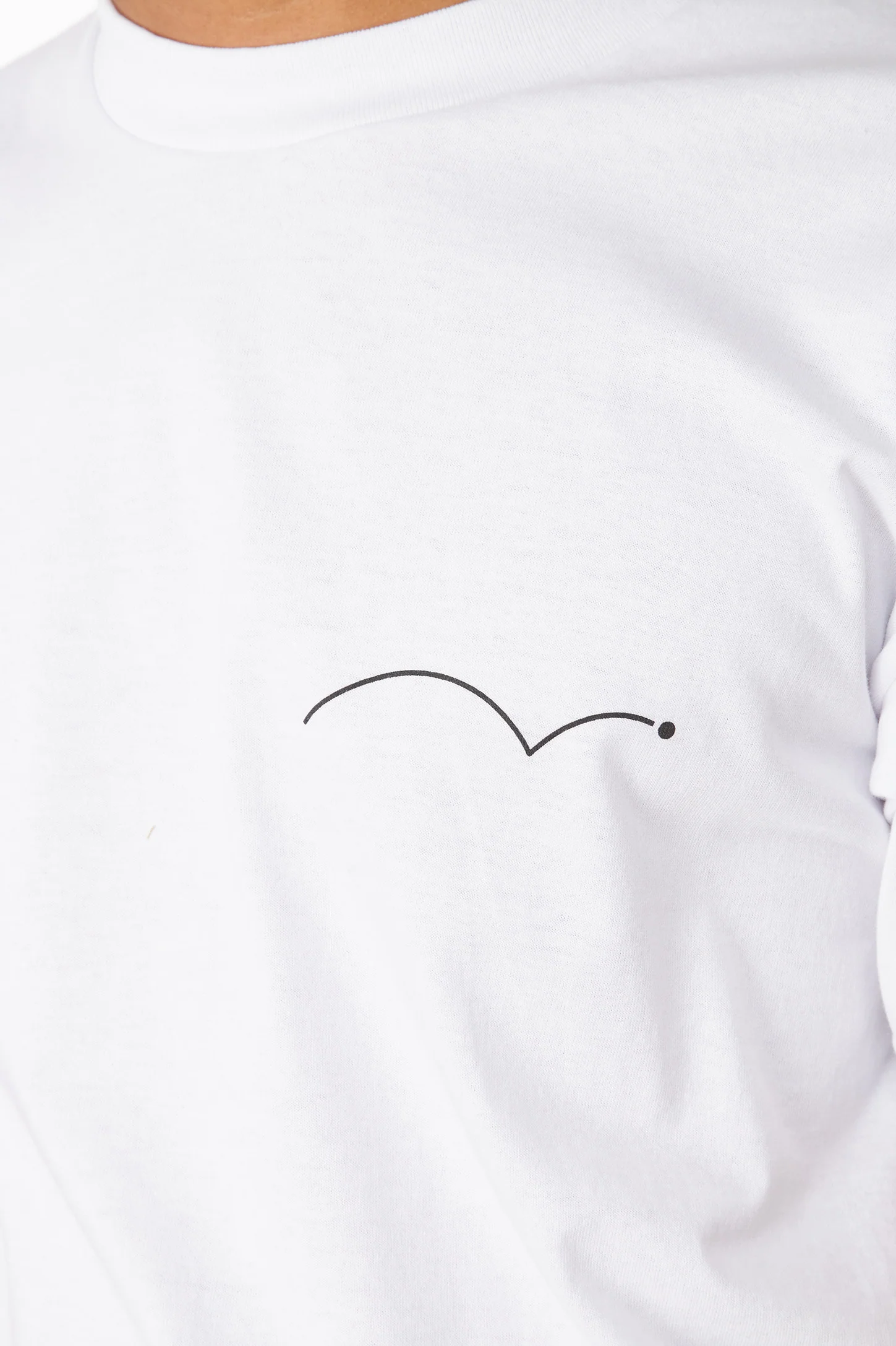 WHIM Mens Bouncing Ball Tee 'White' - Image 4