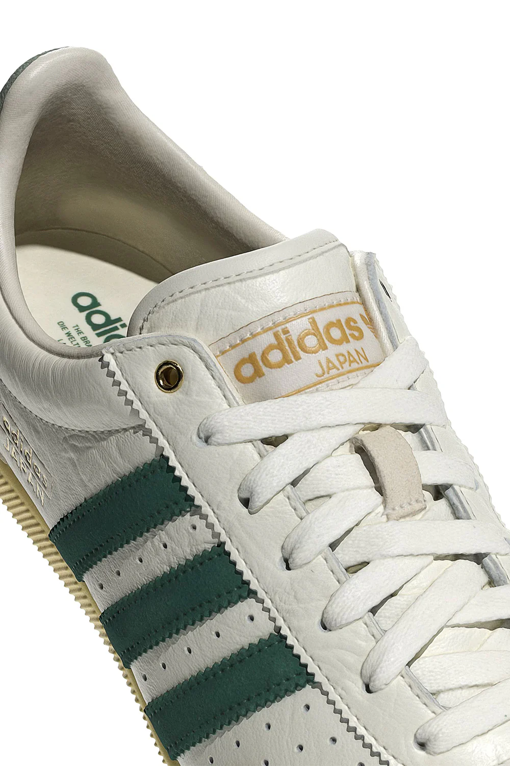 Womens adidas Japan 'Off White/Collegiate Green' - Image 4