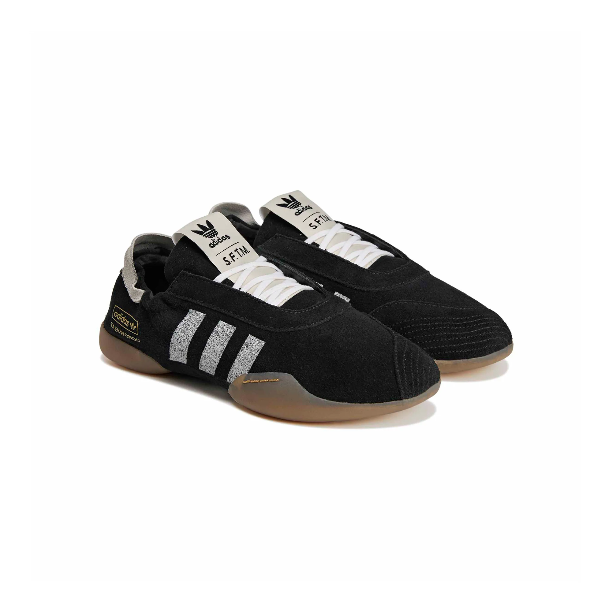 Womens adidas SFTM Taekwondo MEI 'Black' - Image 3