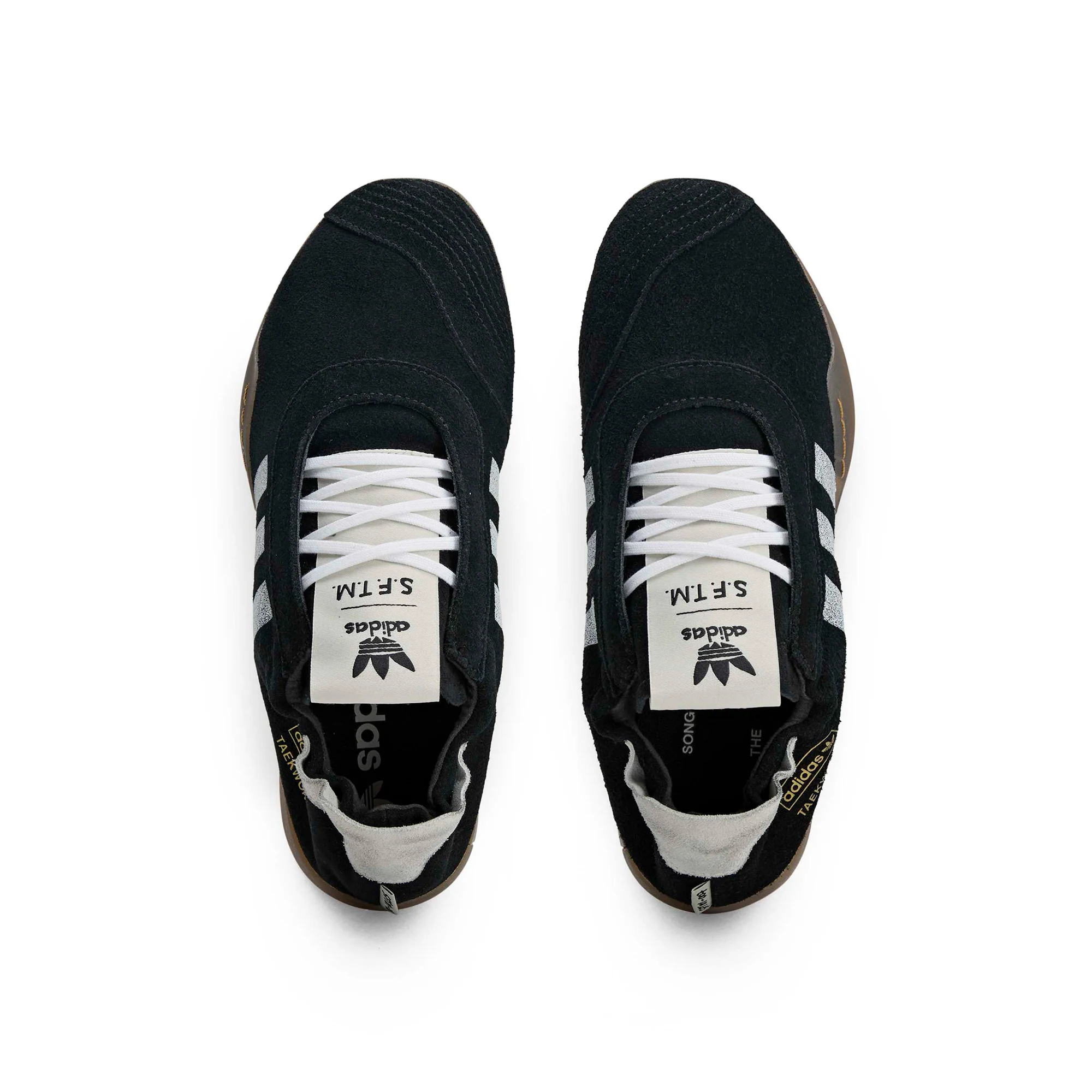 Womens adidas SFTM Taekwondo MEI 'Black' - Image 4