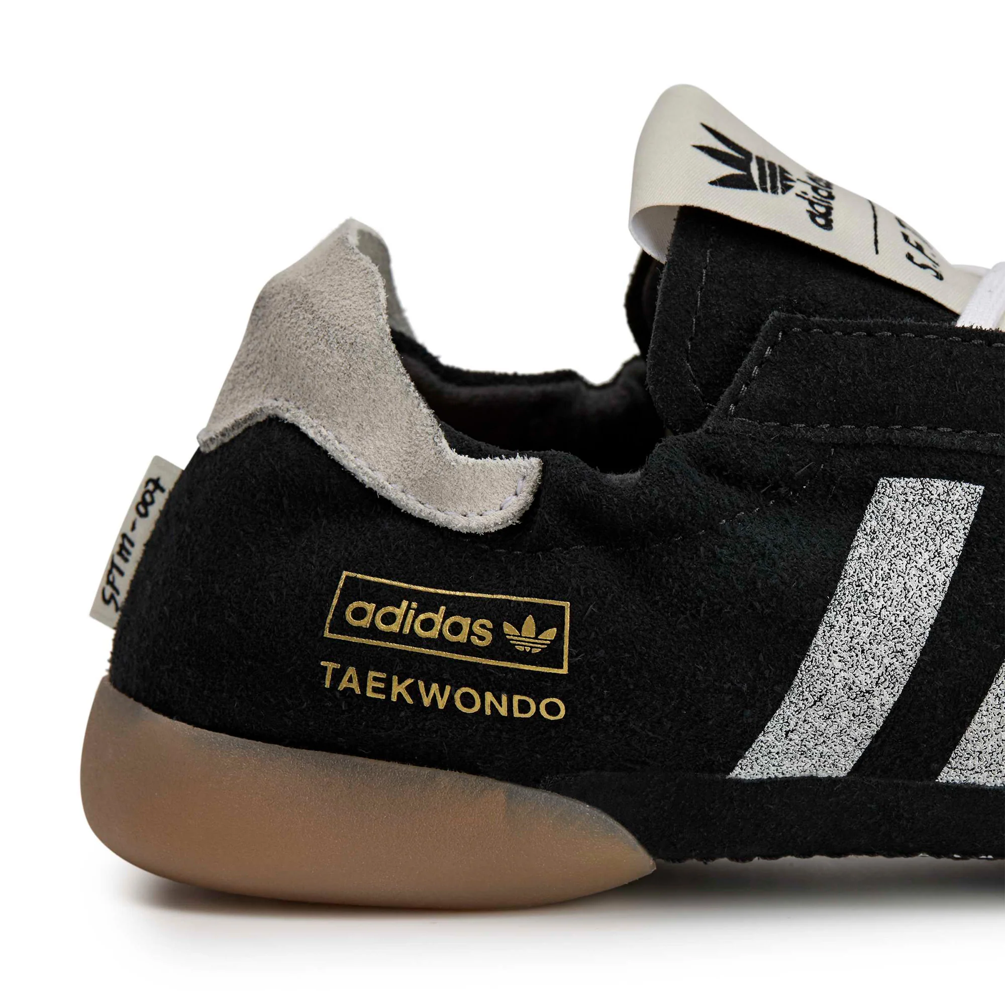 Womens adidas SFTM Taekwondo MEI 'Black' - Image 6
