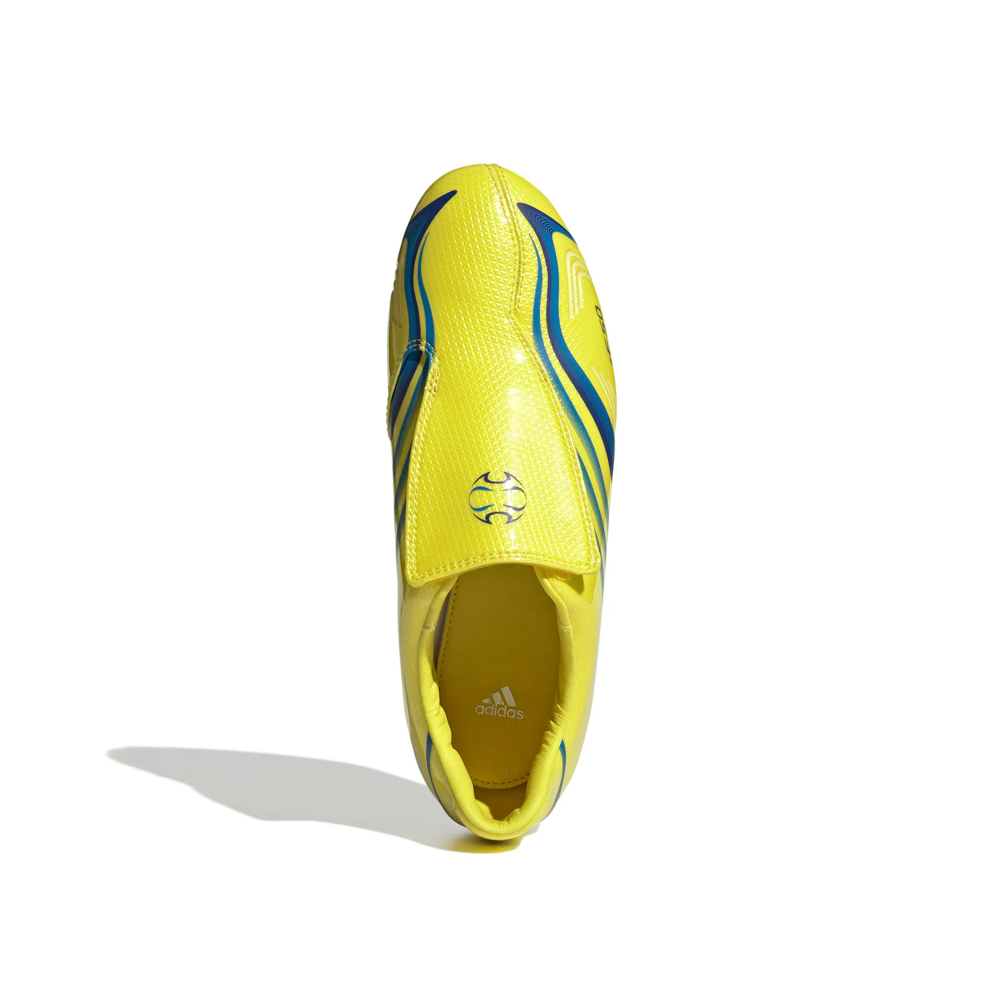 Womens adidas Taekwondo F50 'Bright Yellow/Bright Blue' - Image 3