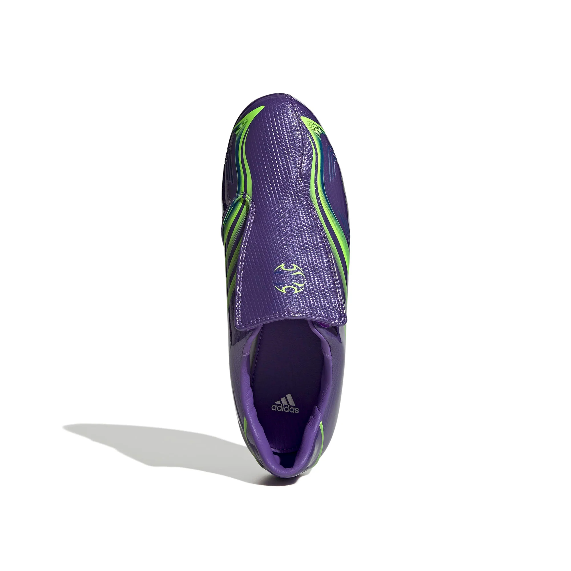 Womens adidas Taekwondo F50 'Purple Rush/Lucid Lemon' - Image 3