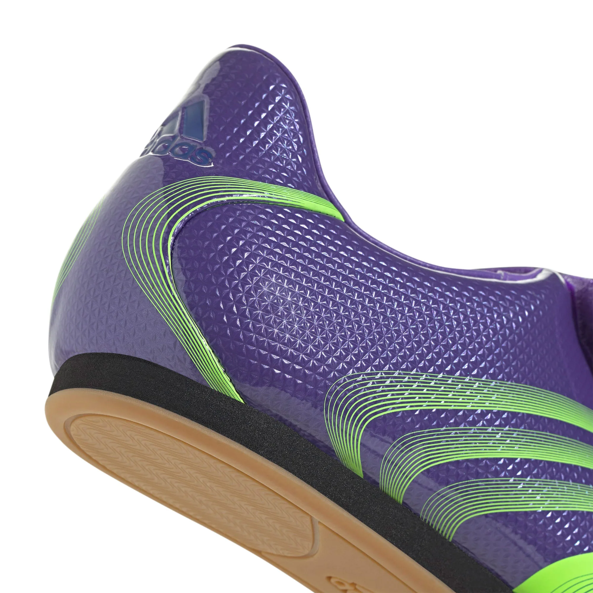 Womens adidas Taekwondo F50 'Purple Rush/Lucid Lemon' - Image 4