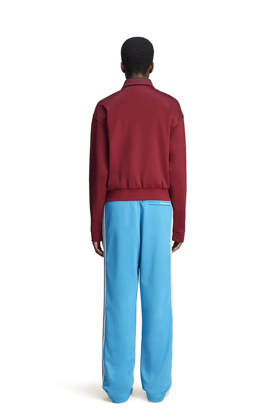 Womens adidas x Wales Bonner Track Top 'Red' - Image 3